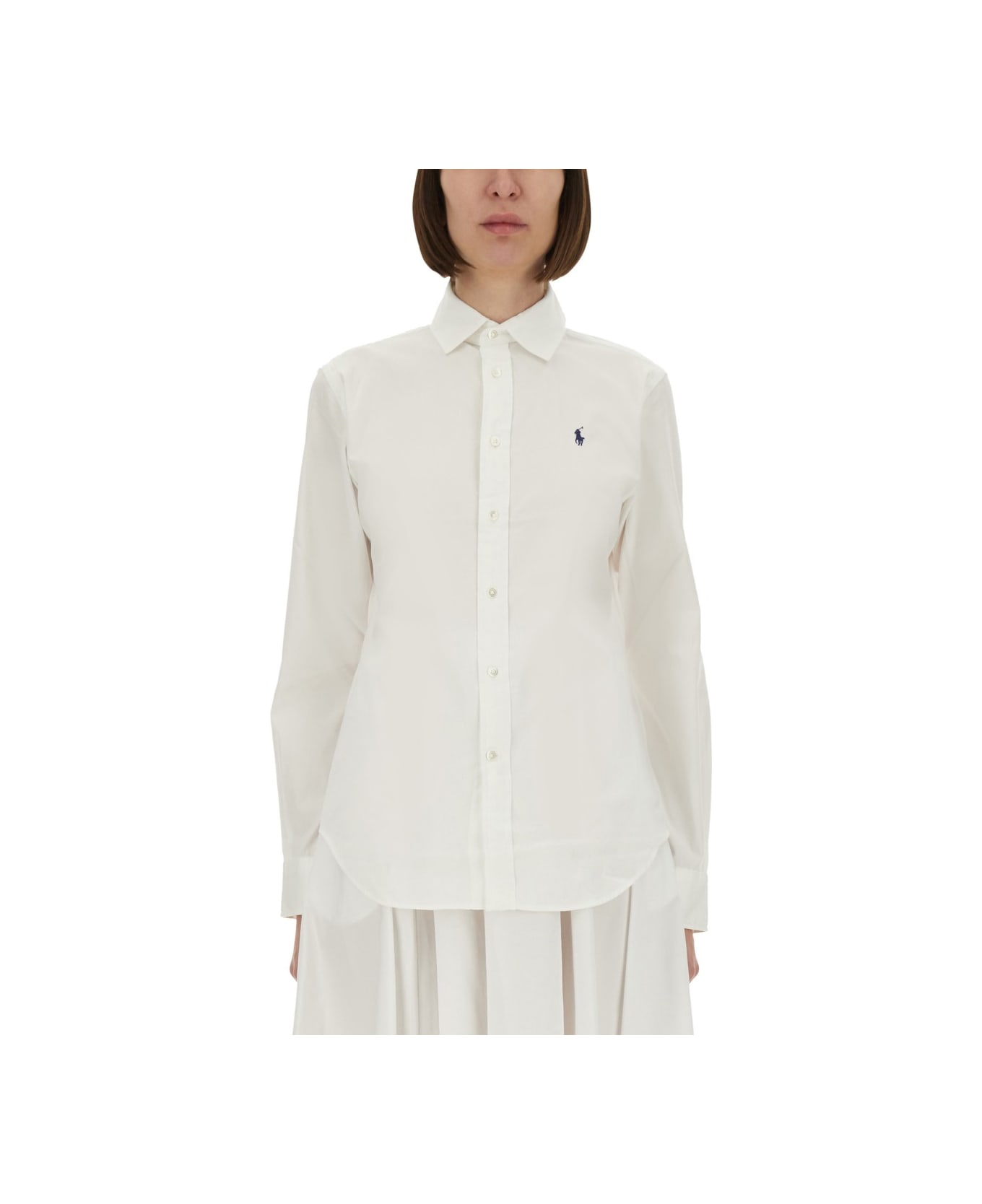 Polo Ralph Lauren Classic Logo Shirt - WHITE