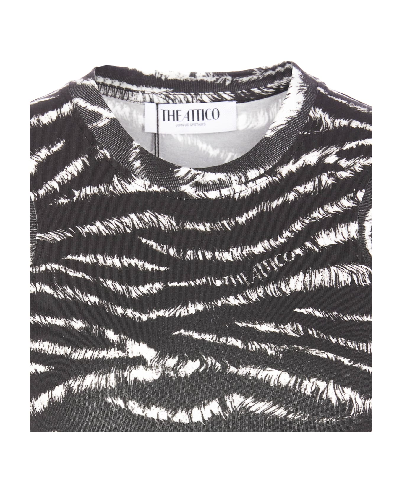 The Attico Reese Top - Black