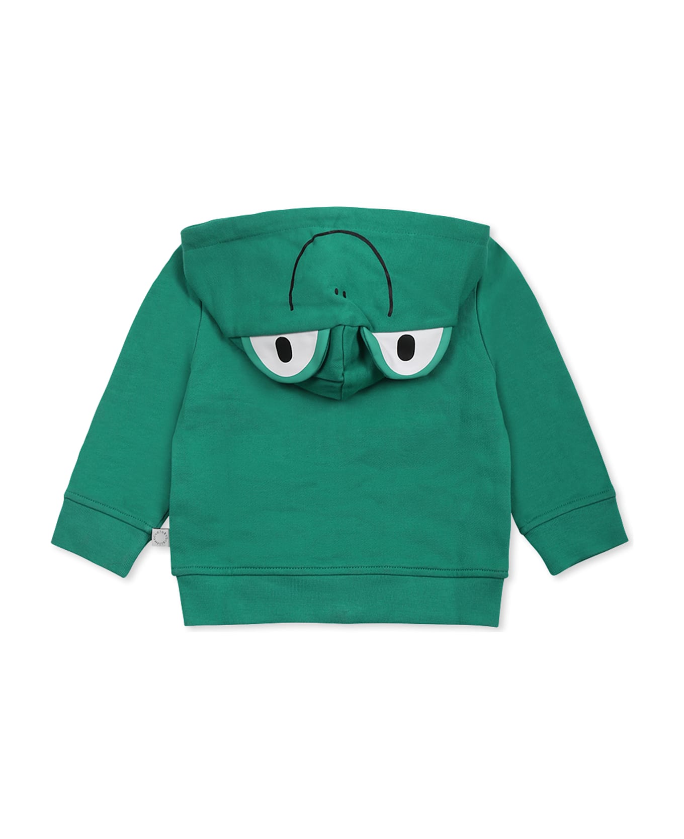 Stella McCartney Kids Green Sweatshirt For Baby Boy With Frog - Green