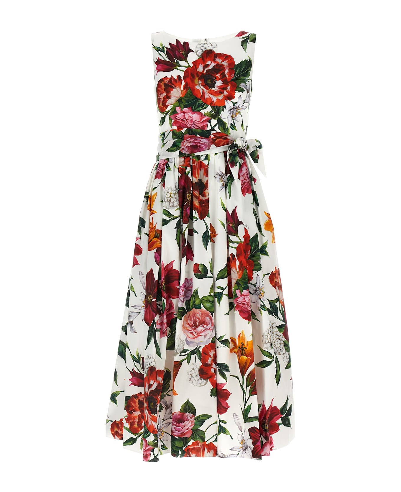 Dolce 
Gabbana Floral Printed Dress - Multicolor