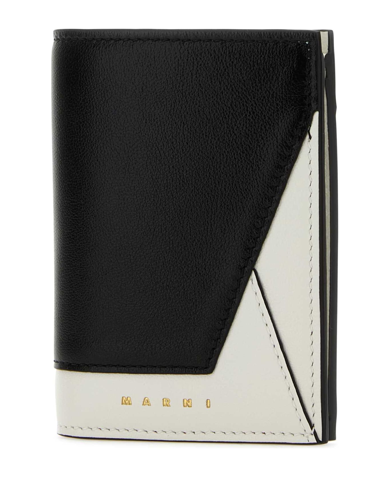 Marni Two-tone Leather Wallet - ZO669 財布