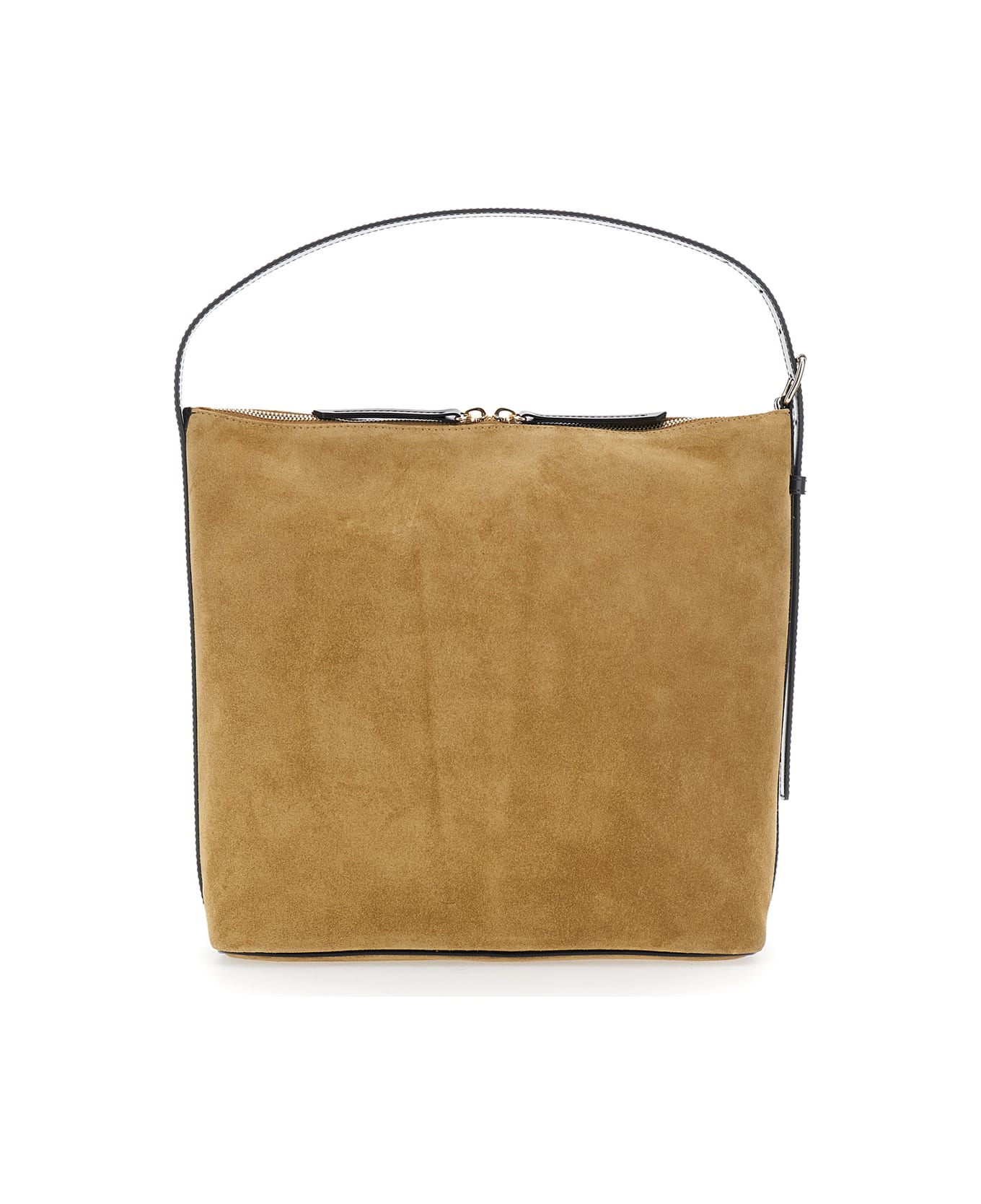 A.P.C. Sac Vera Bags Suede And Smooth Leather - Beige