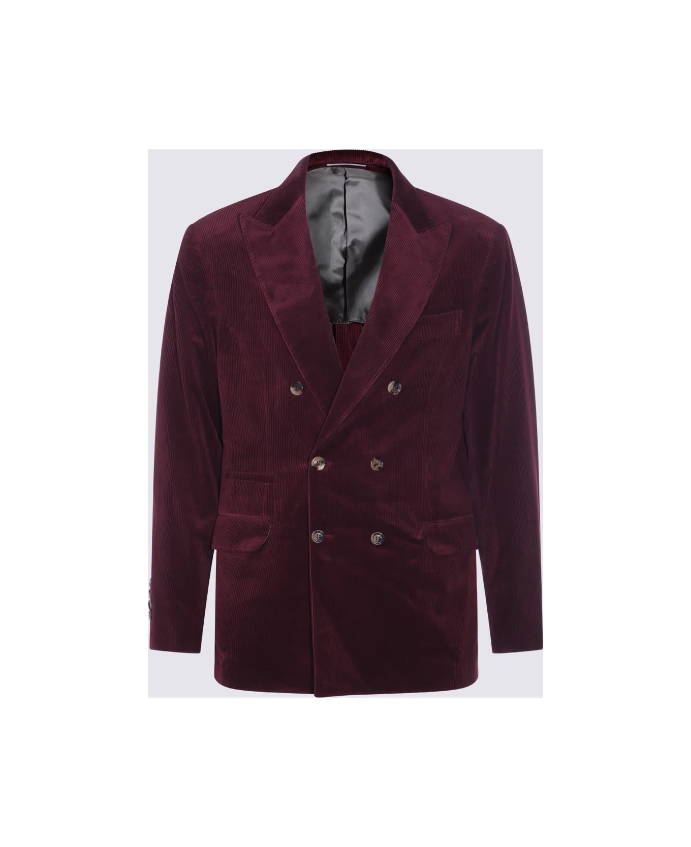 Brunello Cucinelli Dark Red Suits - Red