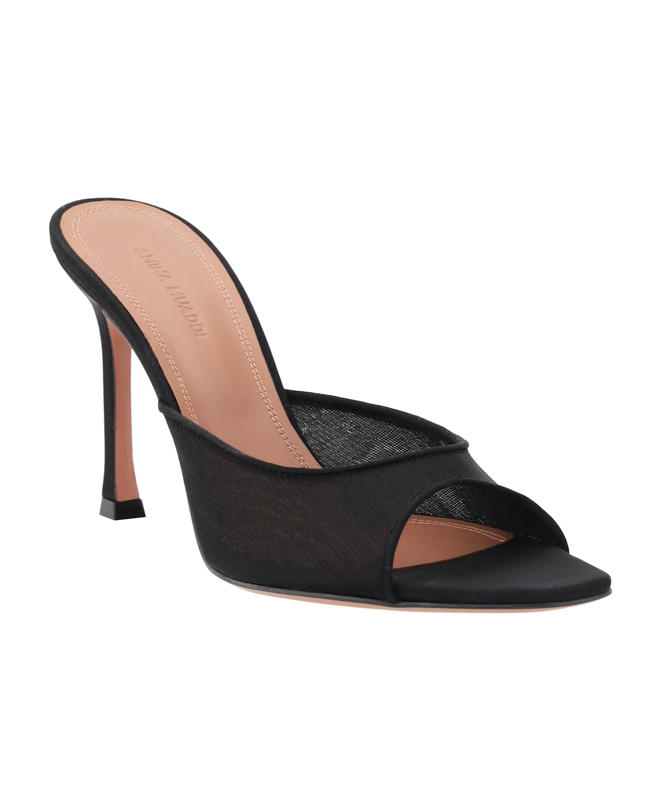 Amina Muaddi Alexa Slipper Sandals