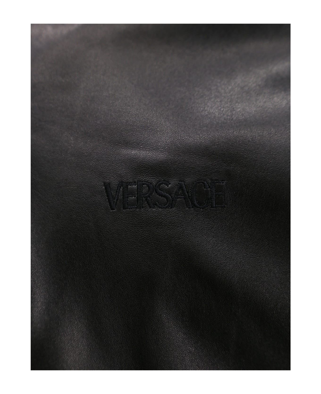 Versace Jacket - Nero レザージャケット