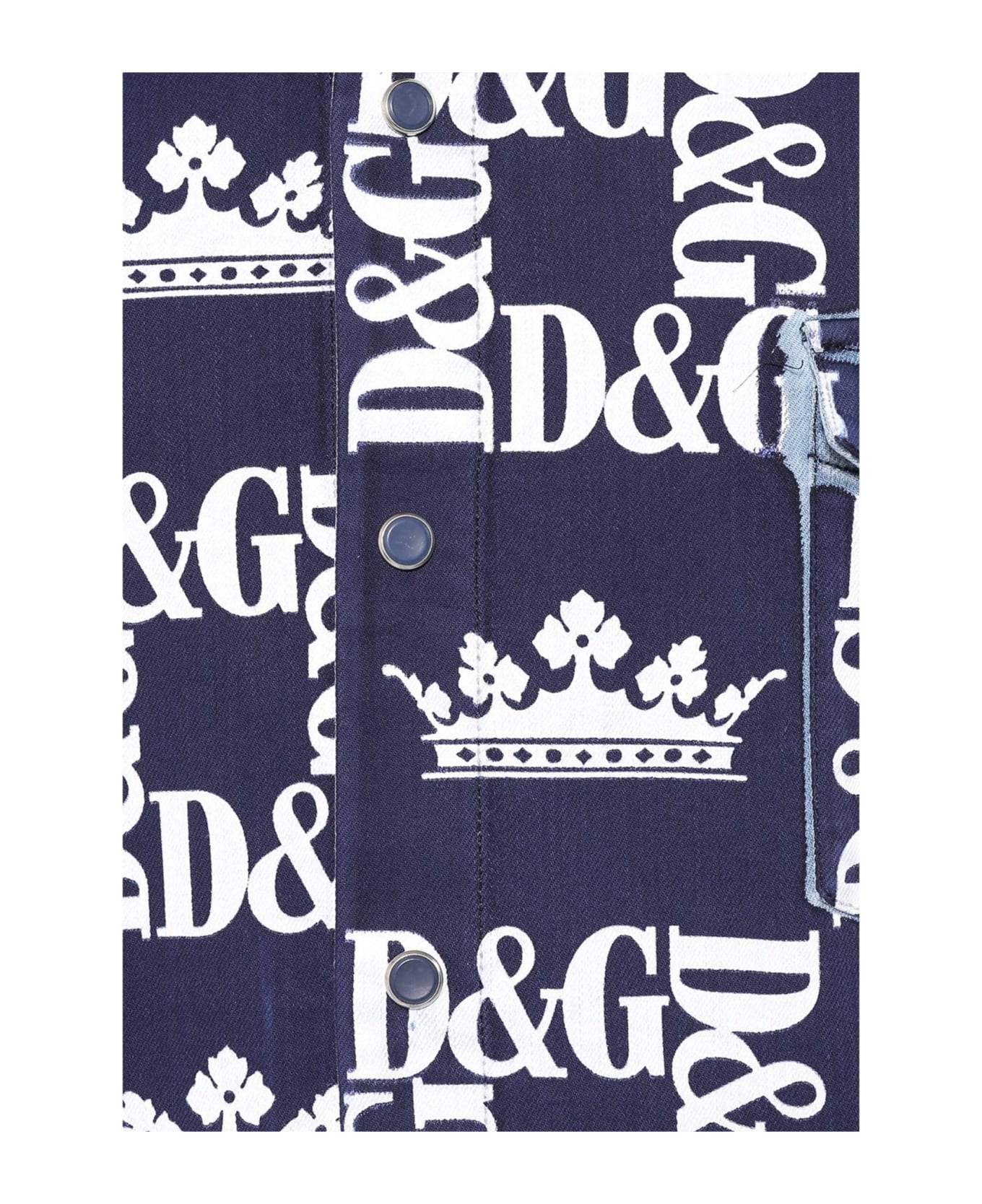 Dolce & Gabbana Logo Shirt - Blue