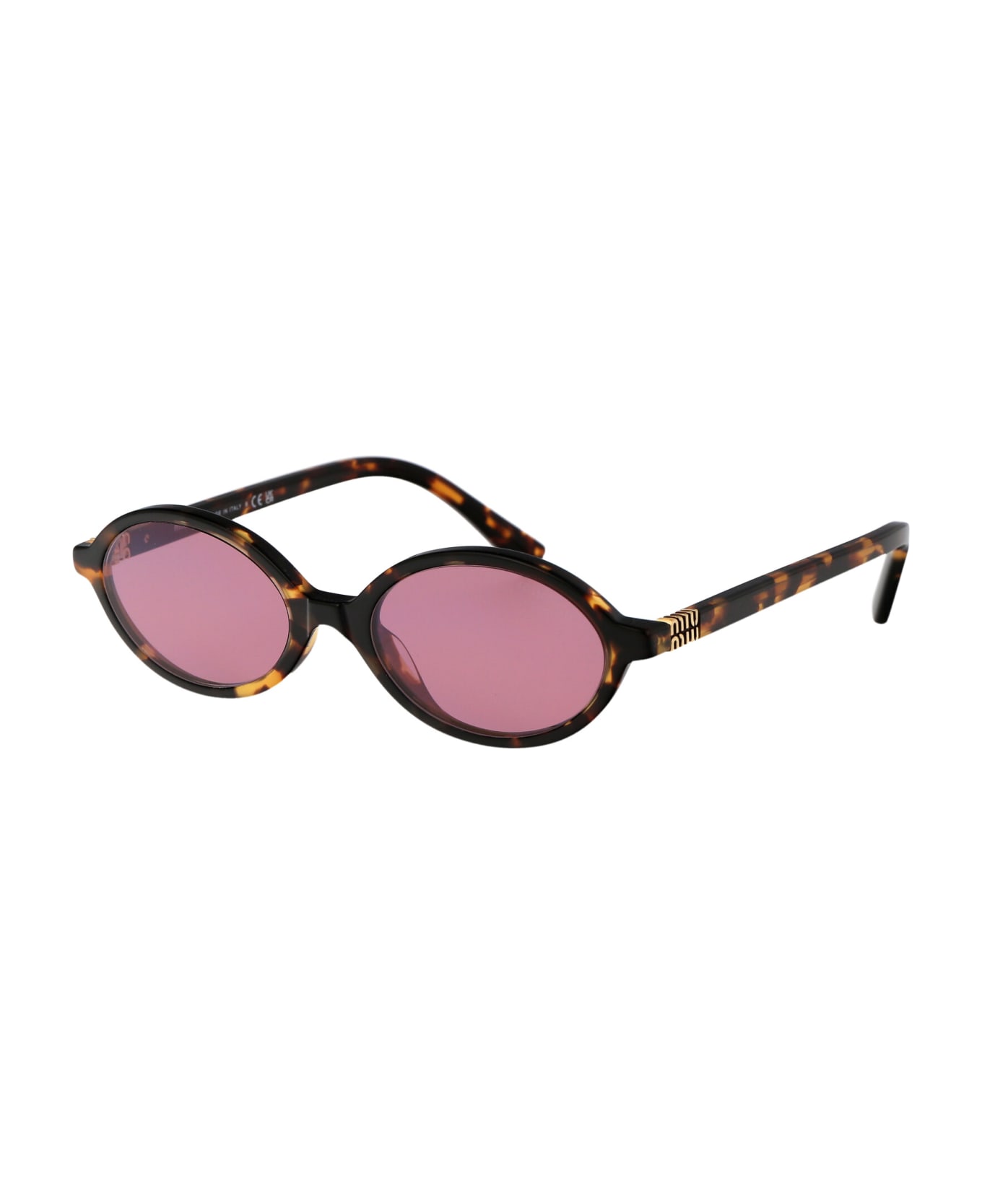 Miu Miu Eyewear 0mu 04zs Sunglasses - VAU50D Honey Havana