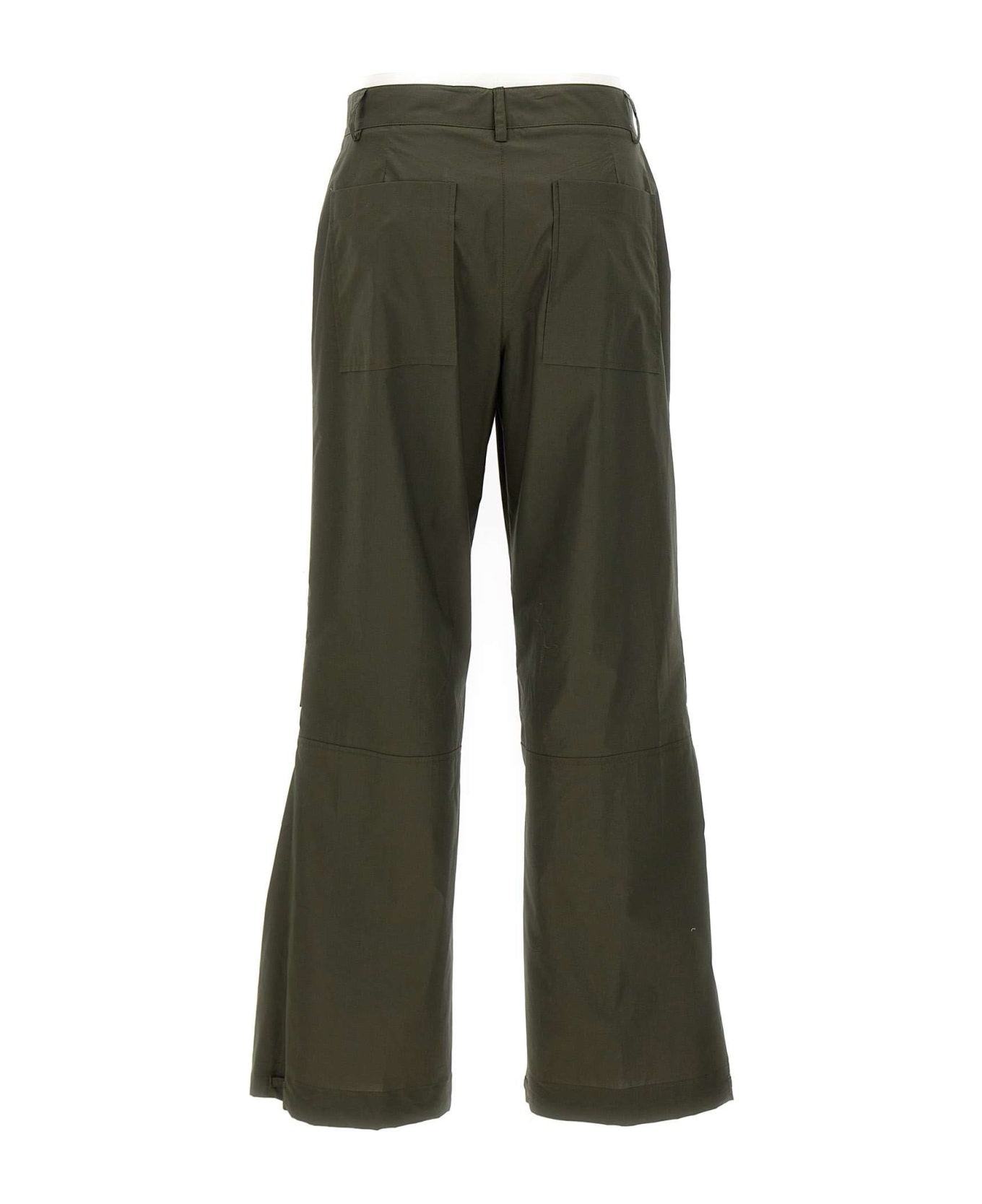 Parosh 
cotton
 Pants - Verde Militare