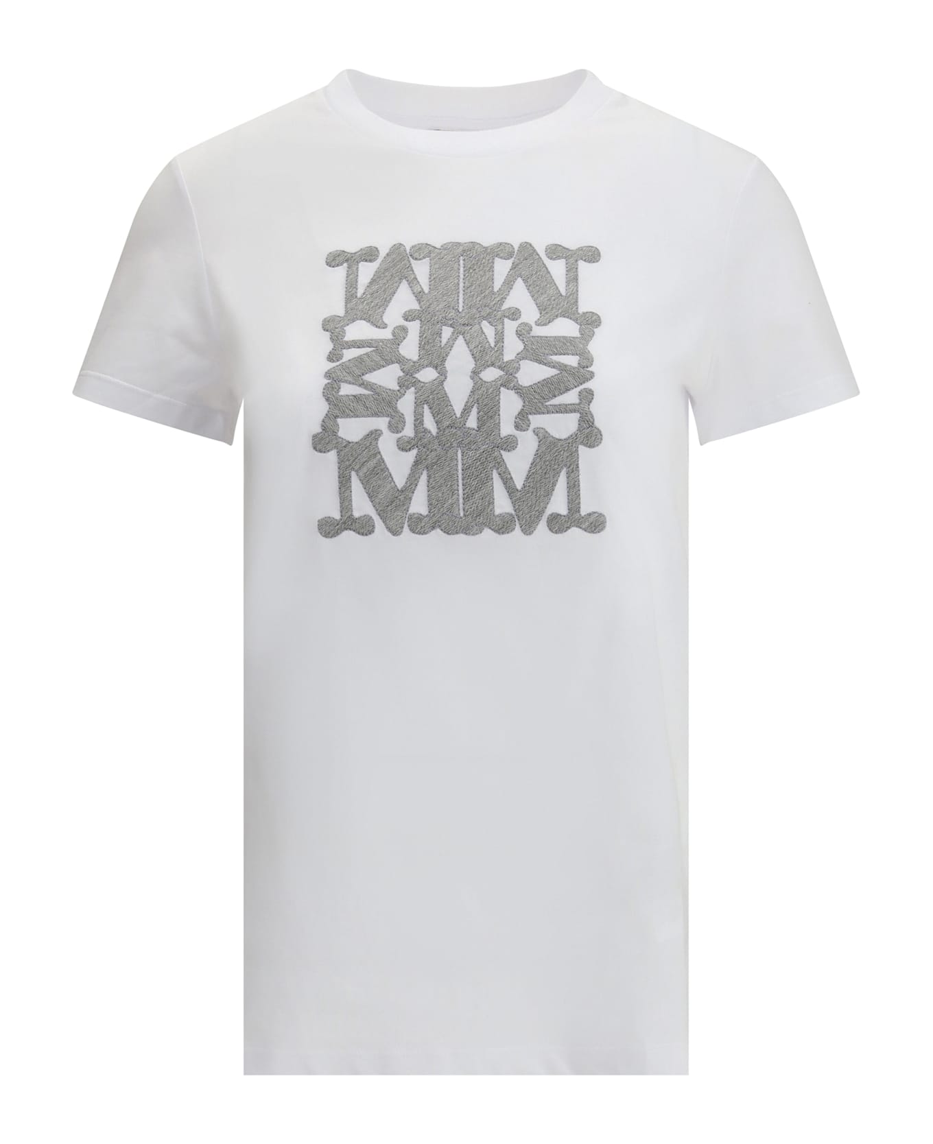 Max Mara Embroidered Monogram T-shirt