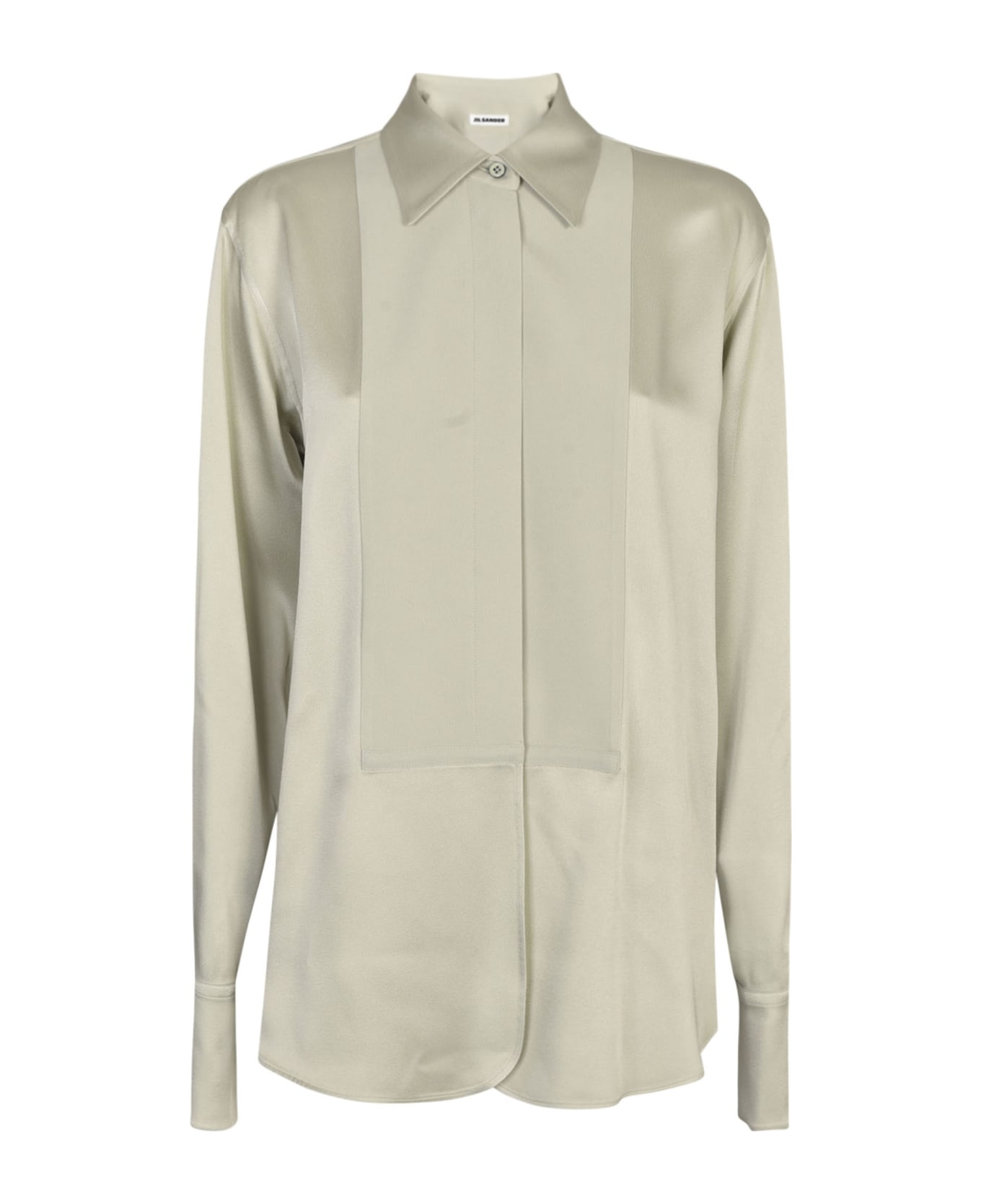 Jil Sander Long-sleeved Shirt - Pastel Green ブラウス