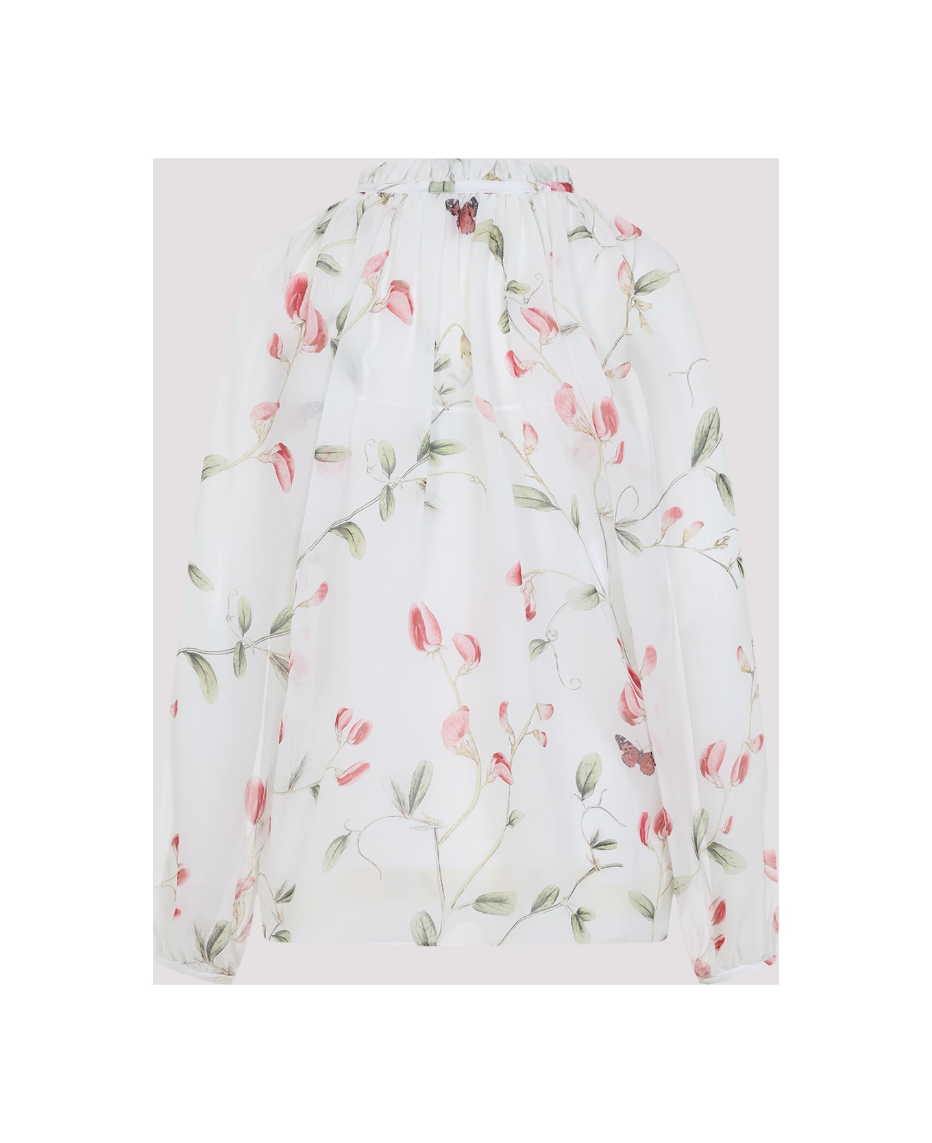Giambattista Valli Silk Blouse - Ivory Multi