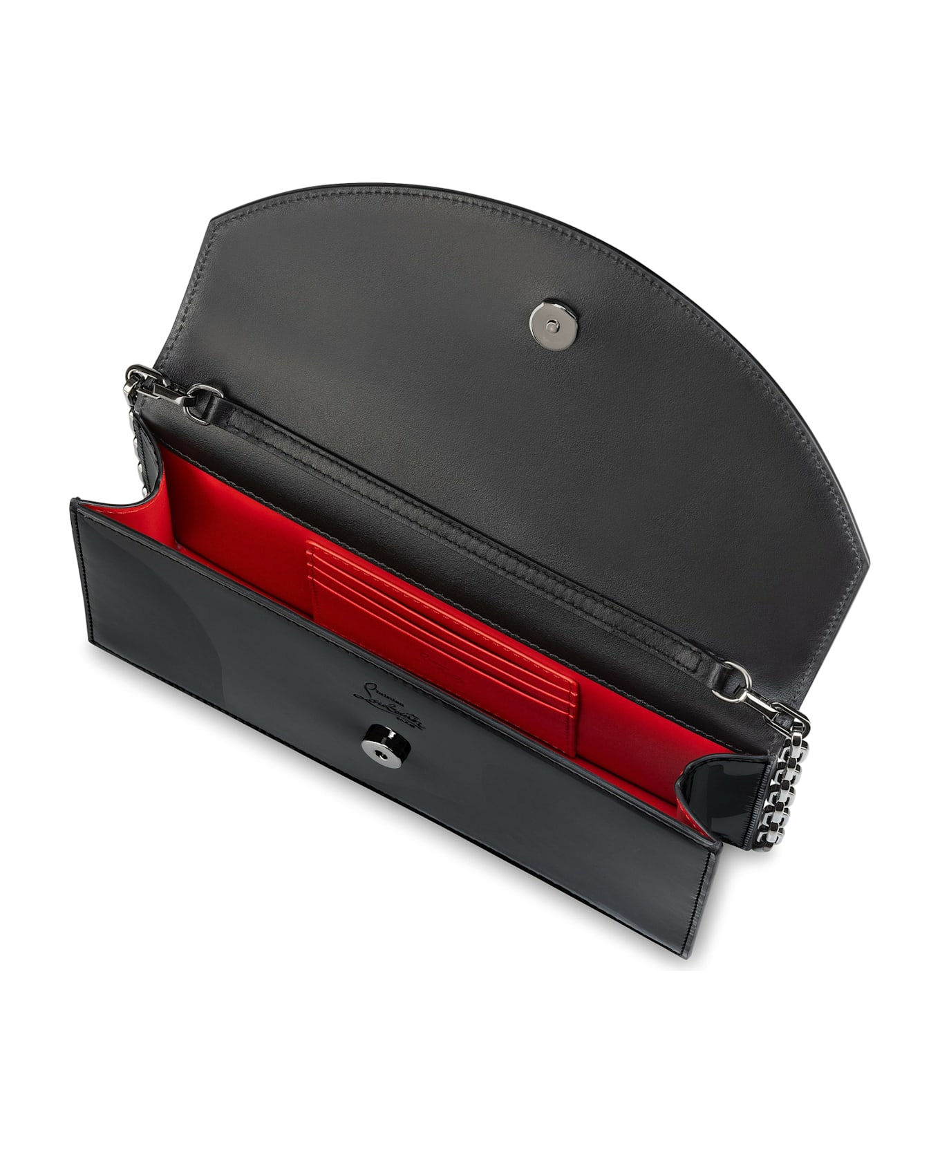 Christian Louboutin The Loubi 54 Wallet - Black/gun Metal