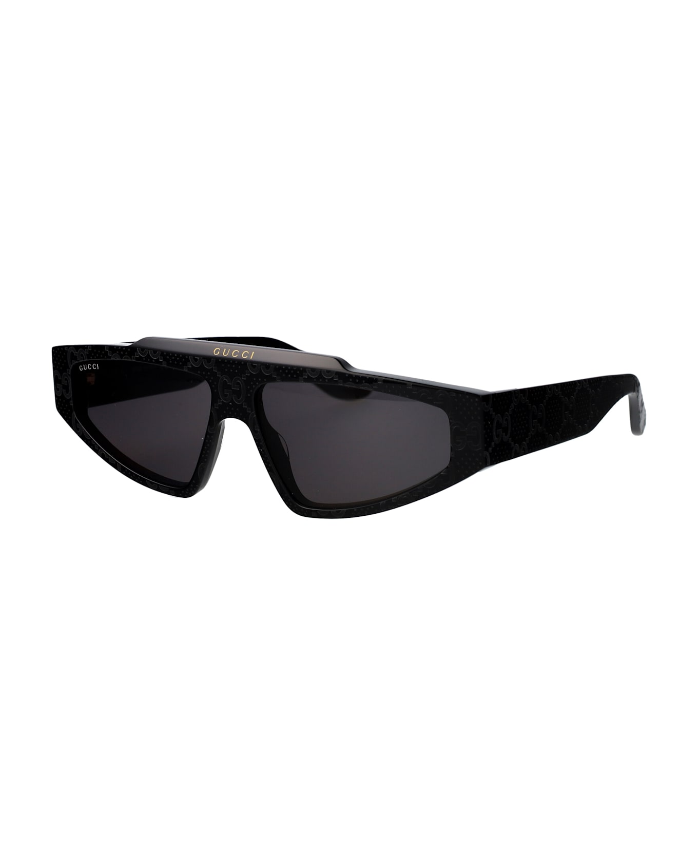 Gucci Eyewear Gg1591s Sunglasses - 001 BLACK BLACK GREY