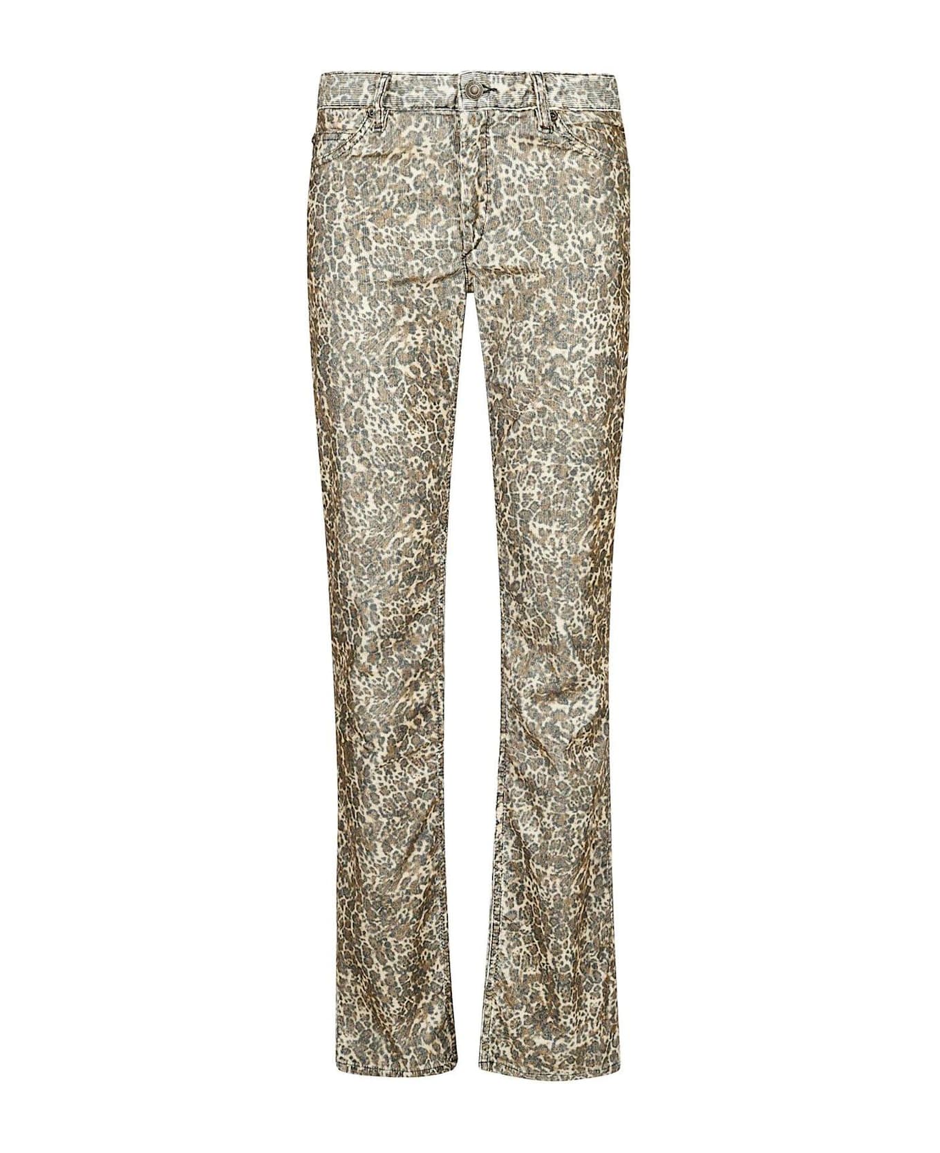 Isabel Marant Leopard Print Pants - leopard