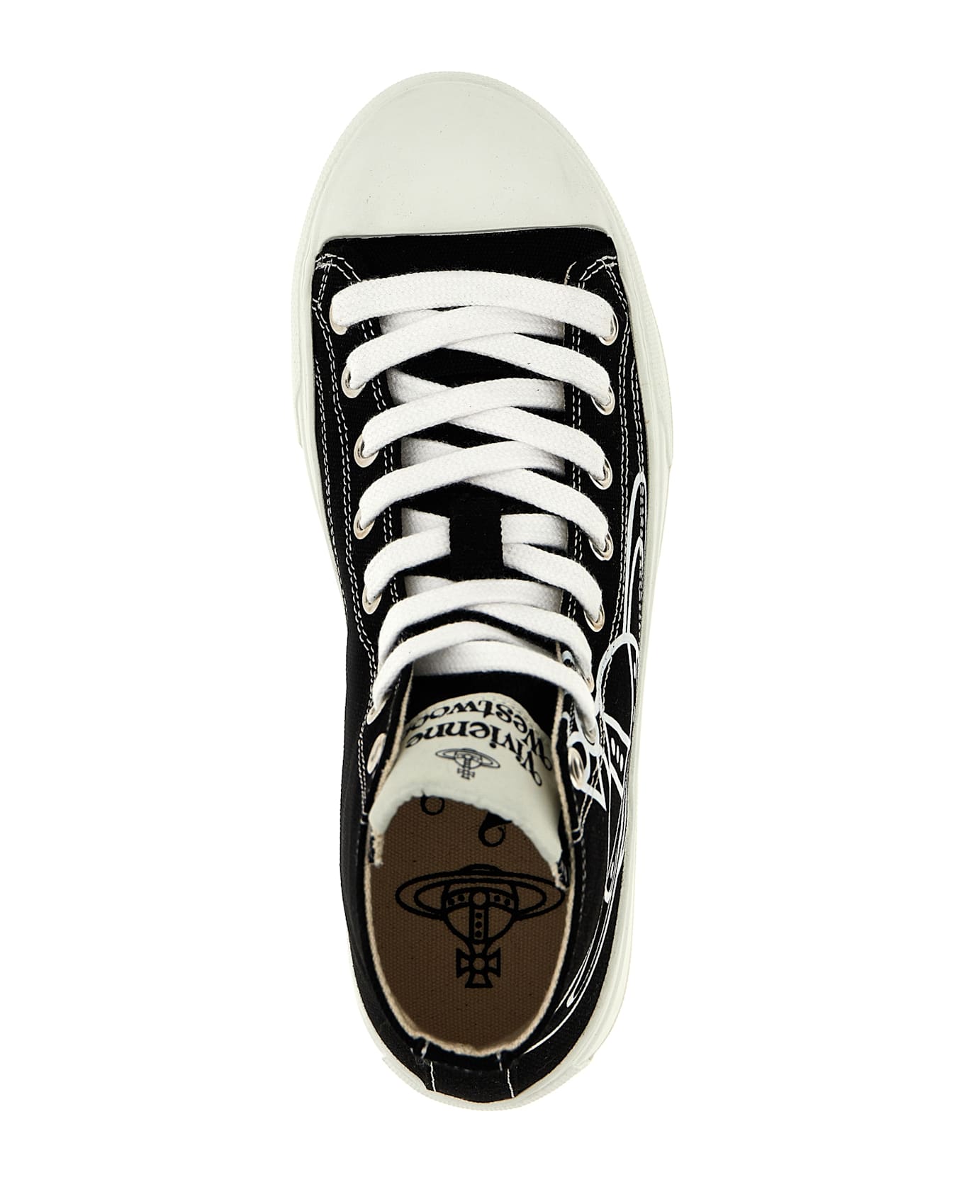 Vivienne Westwood 'plimsoll' Sneakers - White/Black