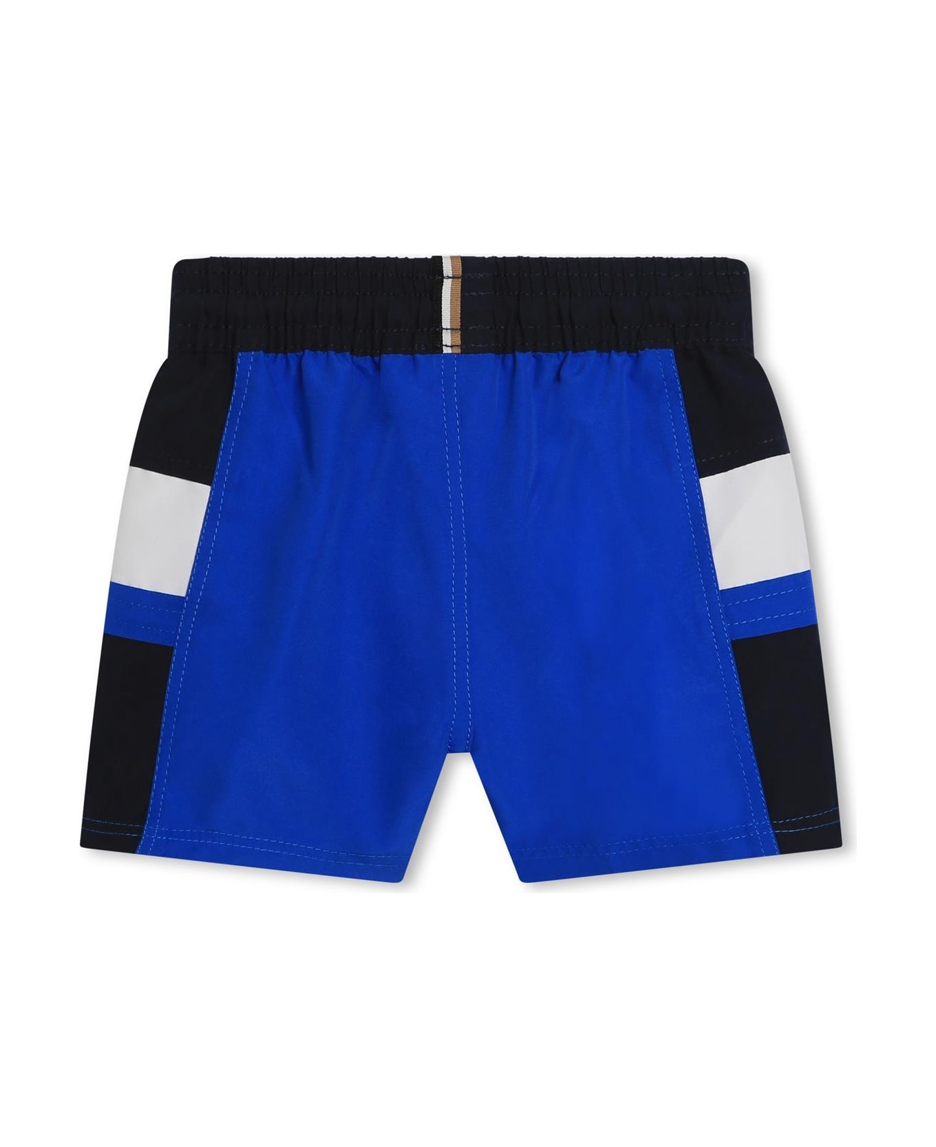 Hugo Boss Swimsuit With Color-block Design - Blue 水着