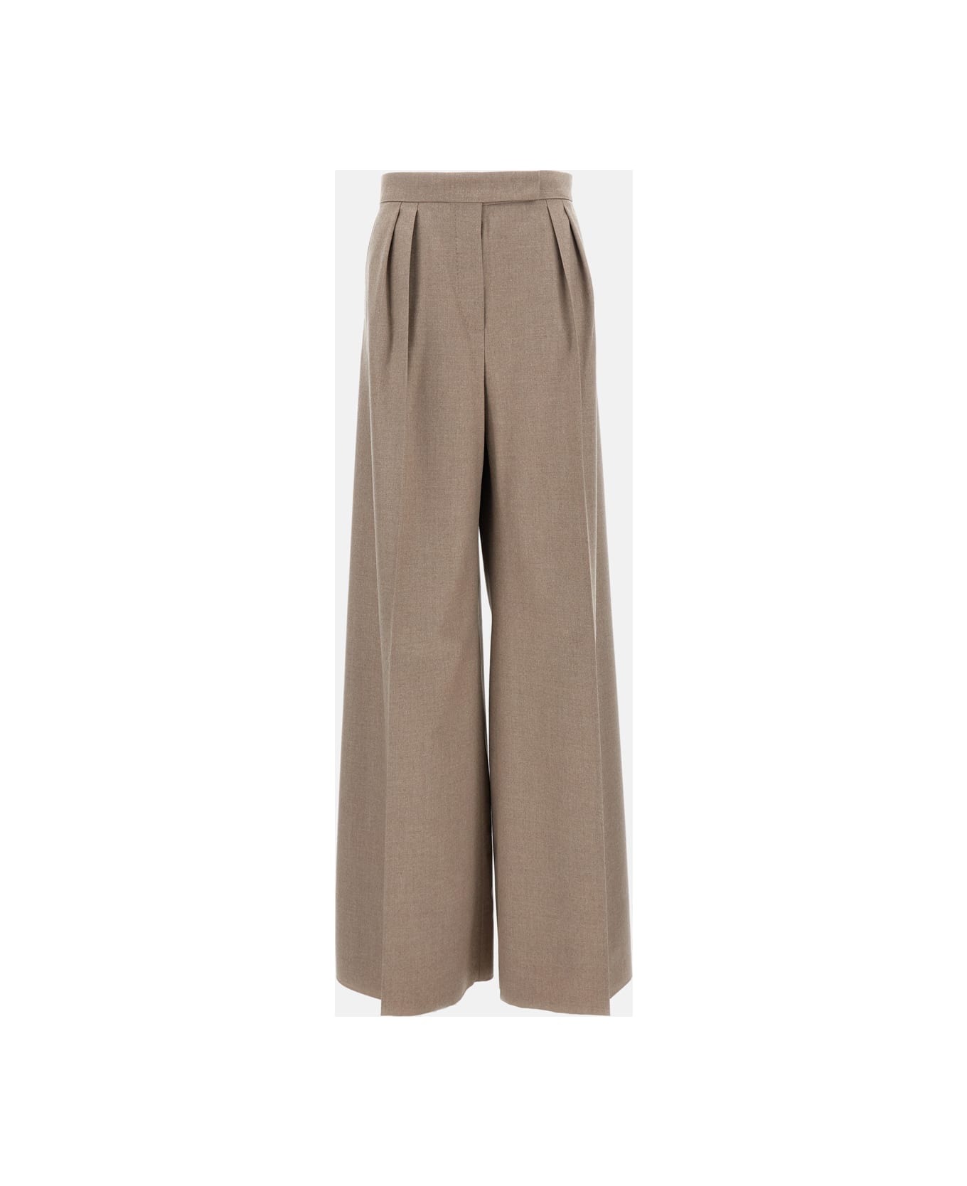 Max Mara Zulia Wide Trousers - Beige
