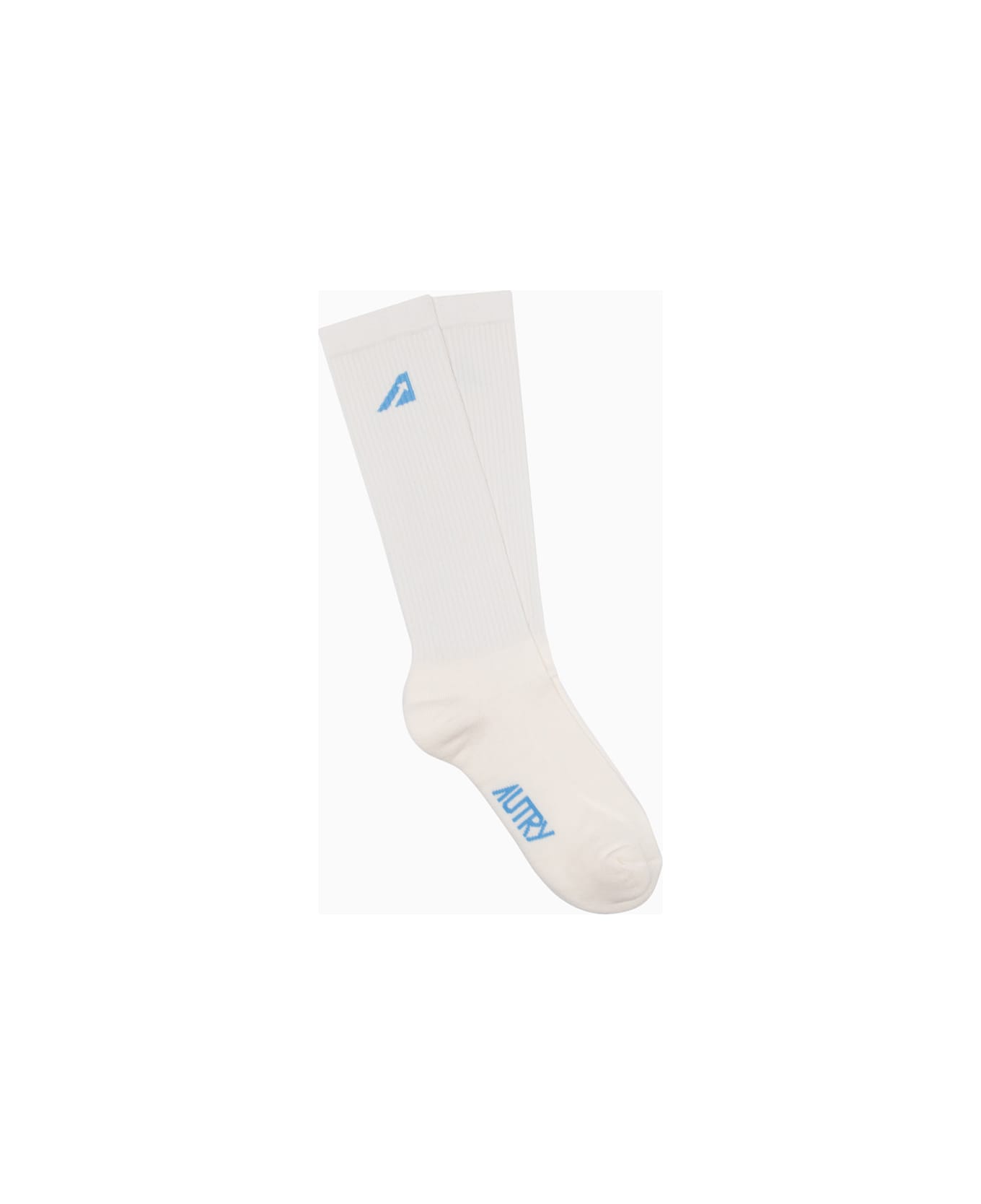 Autry Main Socks - White/azur 靴下