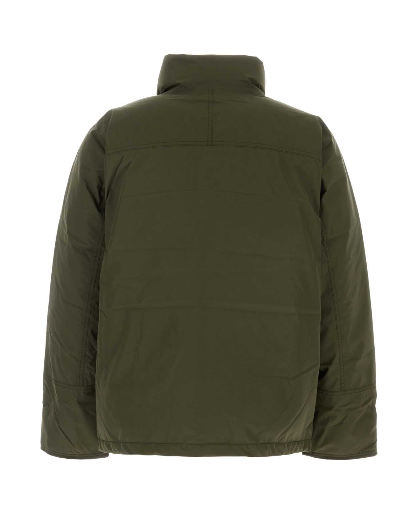Nanamica Army Green Polyester Down Jacket - KHAKIGREEN