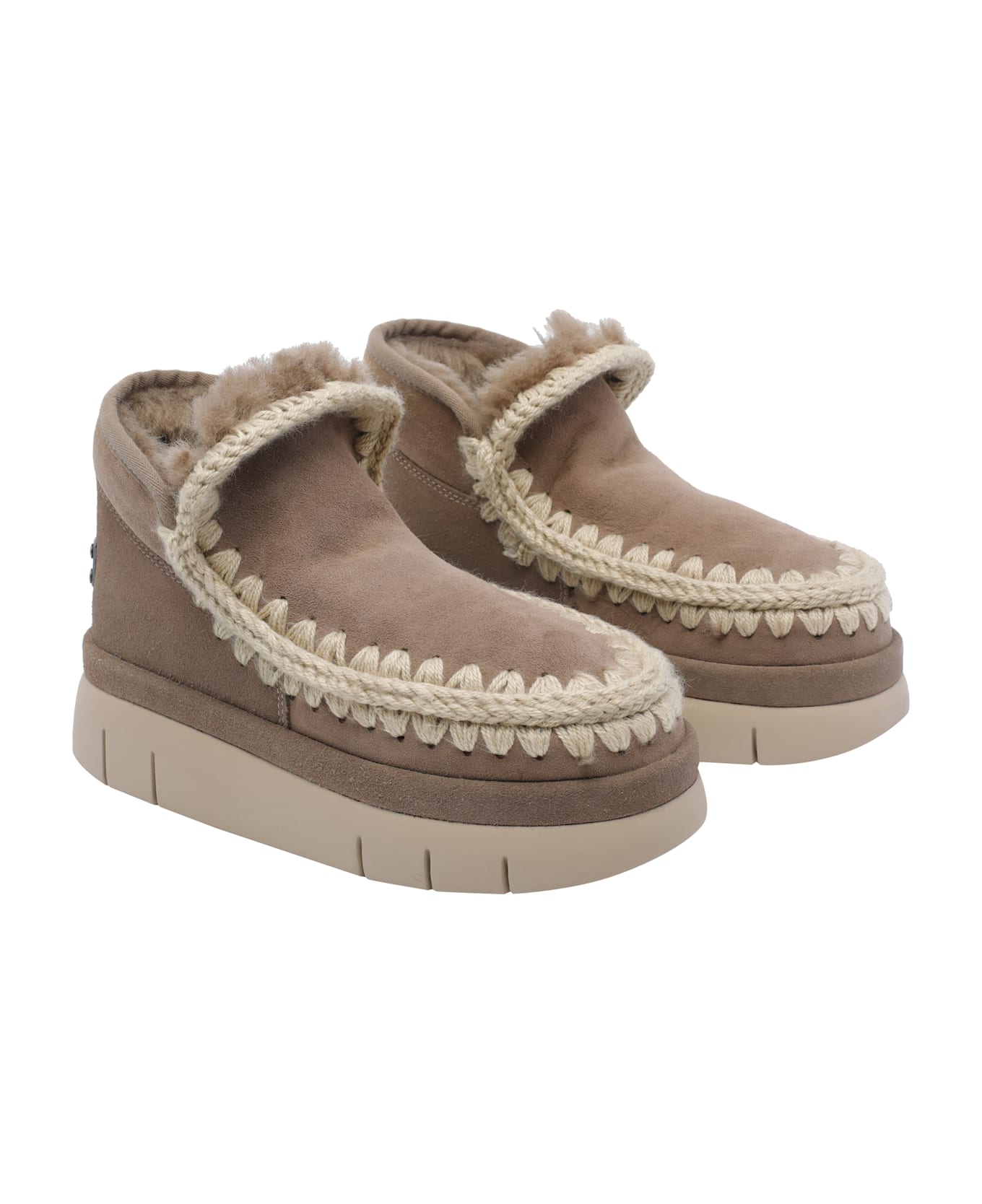 Mou Bounce Welt Sneaker - Beige スニーカー