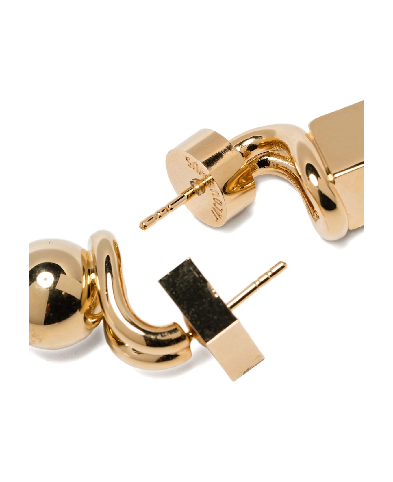 Jacquemus 
les Puces Nodo
 Earrings - Gold