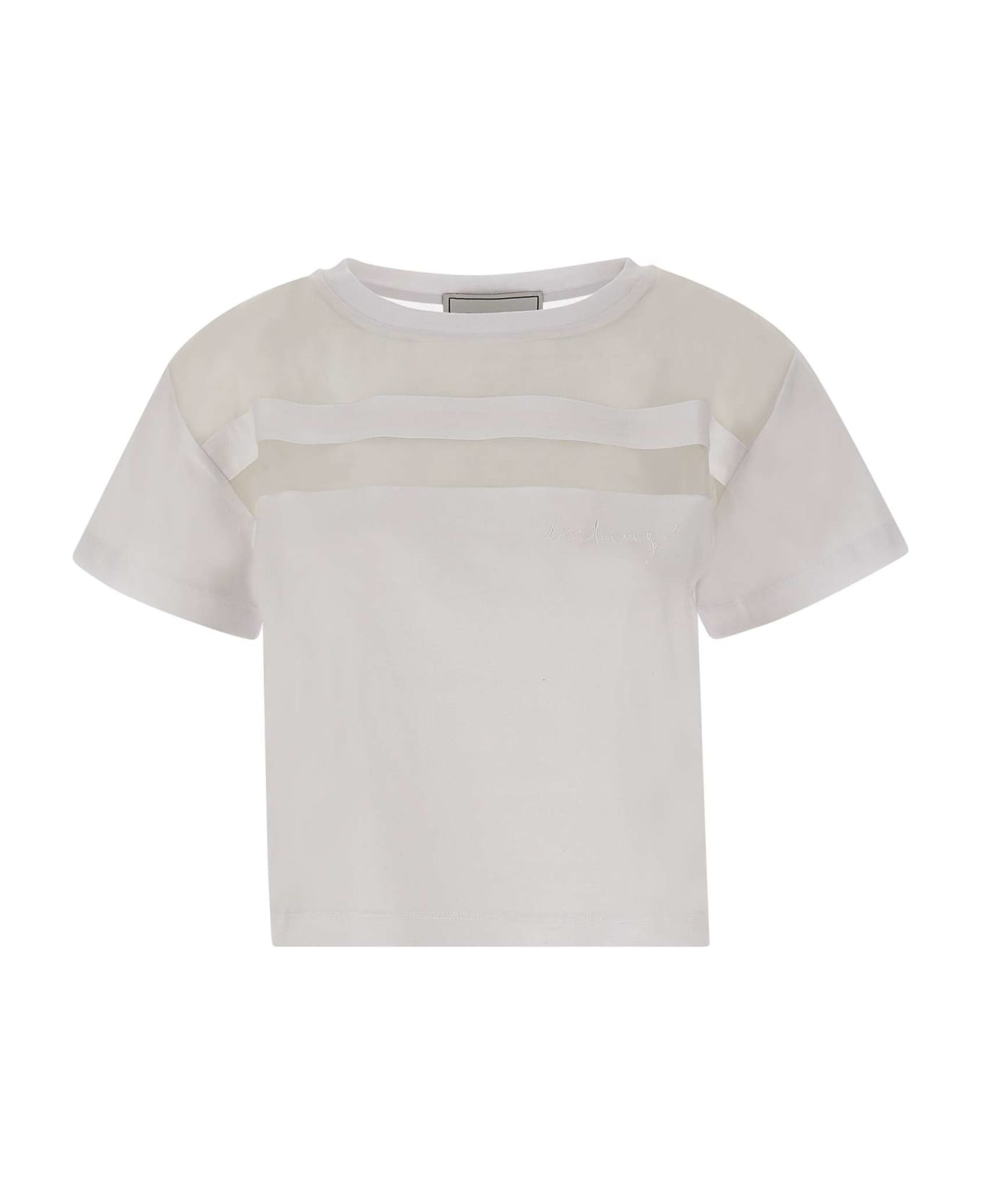 Iceberg Cotton Jersey T-shirt - WHITE
