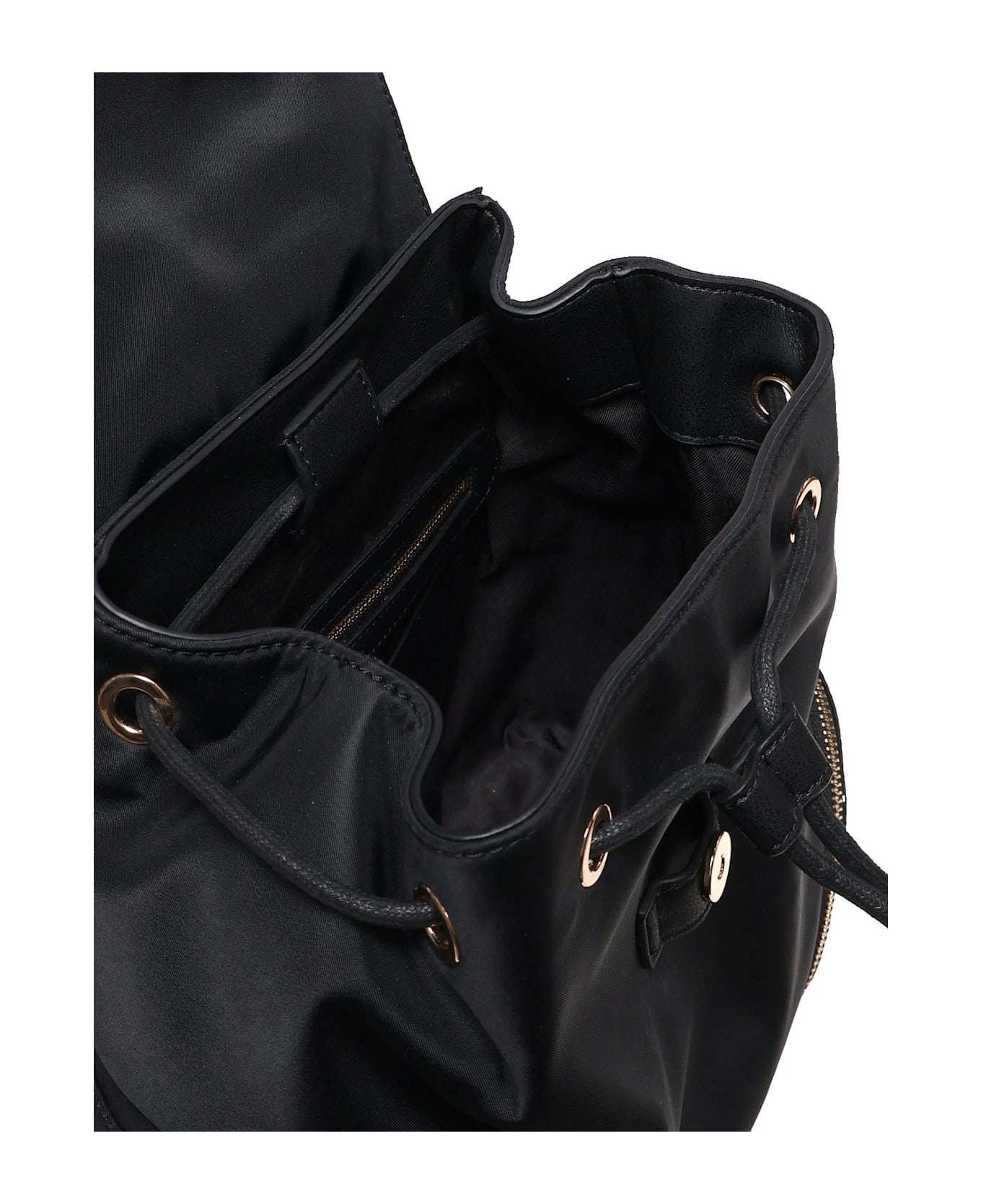 Love Moschino Nylon Backpack - Black