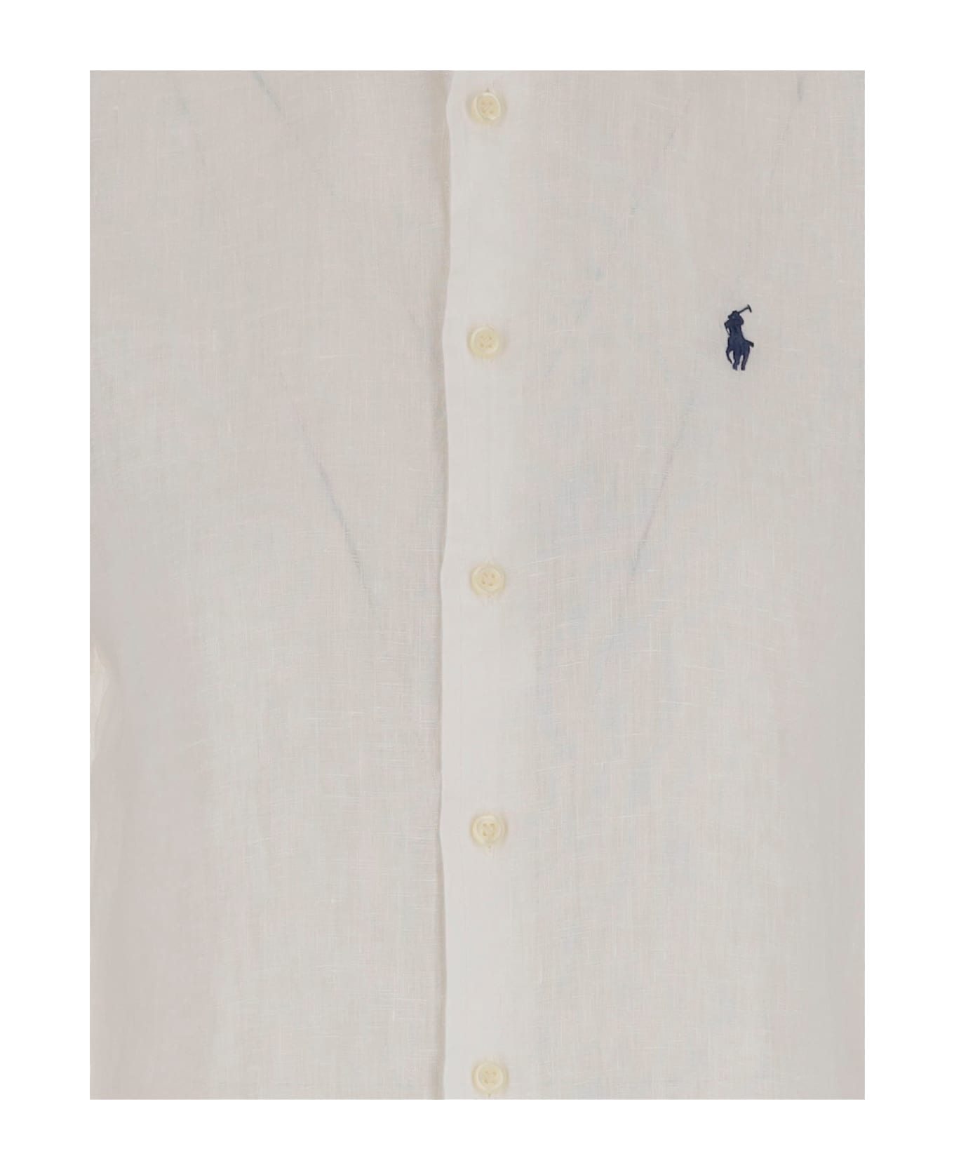 Polo Ralph Lauren Linen Shirt - White