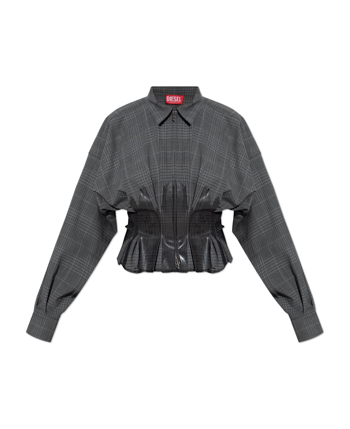 Diesel Plaid Patterned Shirt C-anbu Diesel