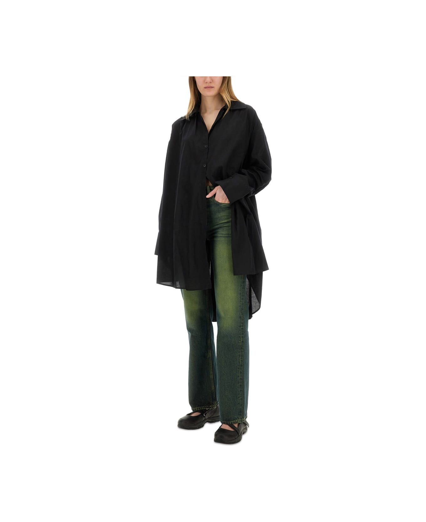 Our Legacy "boot Cut Malibu" Jeans - GREEN