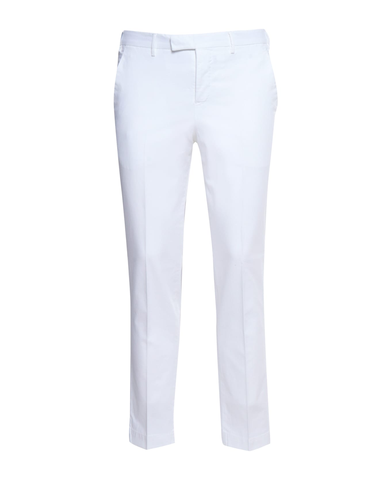 PT Torino White Master Trousers - WHITE