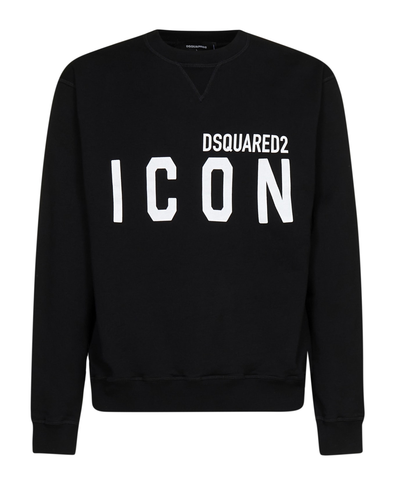 Dsquared2 Icon Crew-neck Sweatshirt - Black/white