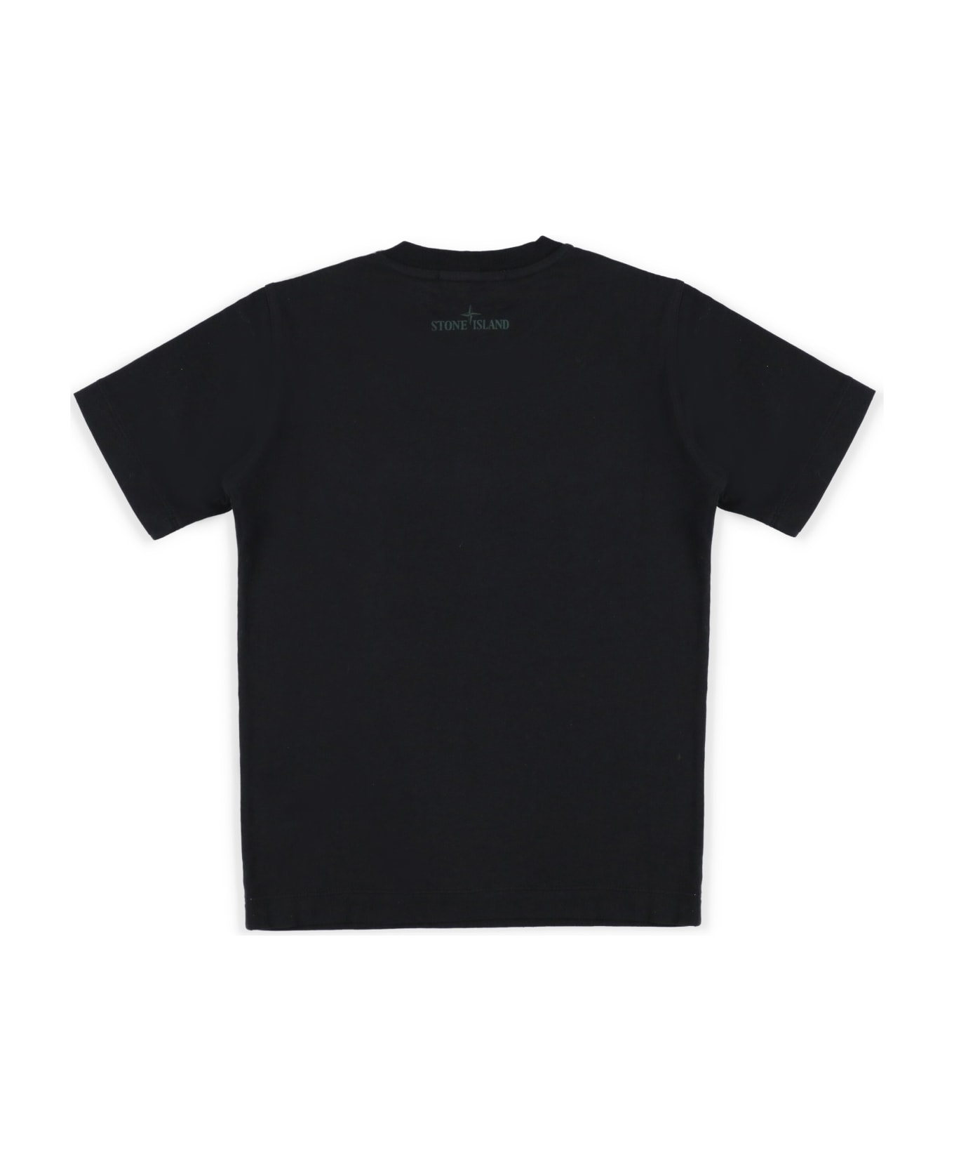 Stone Island T-shirt With Print - Black
