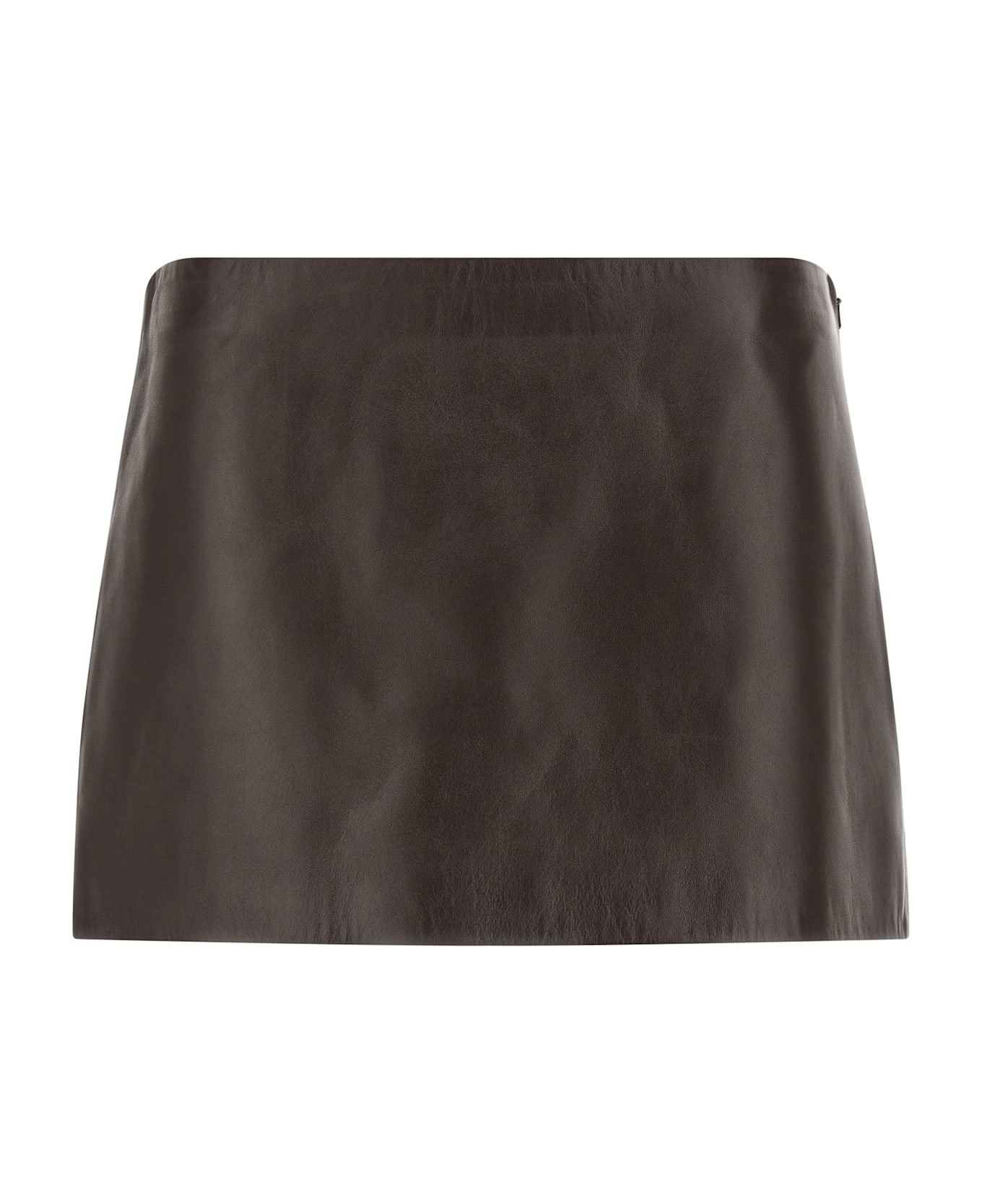 Khaite 'jett' Skirt - Brown