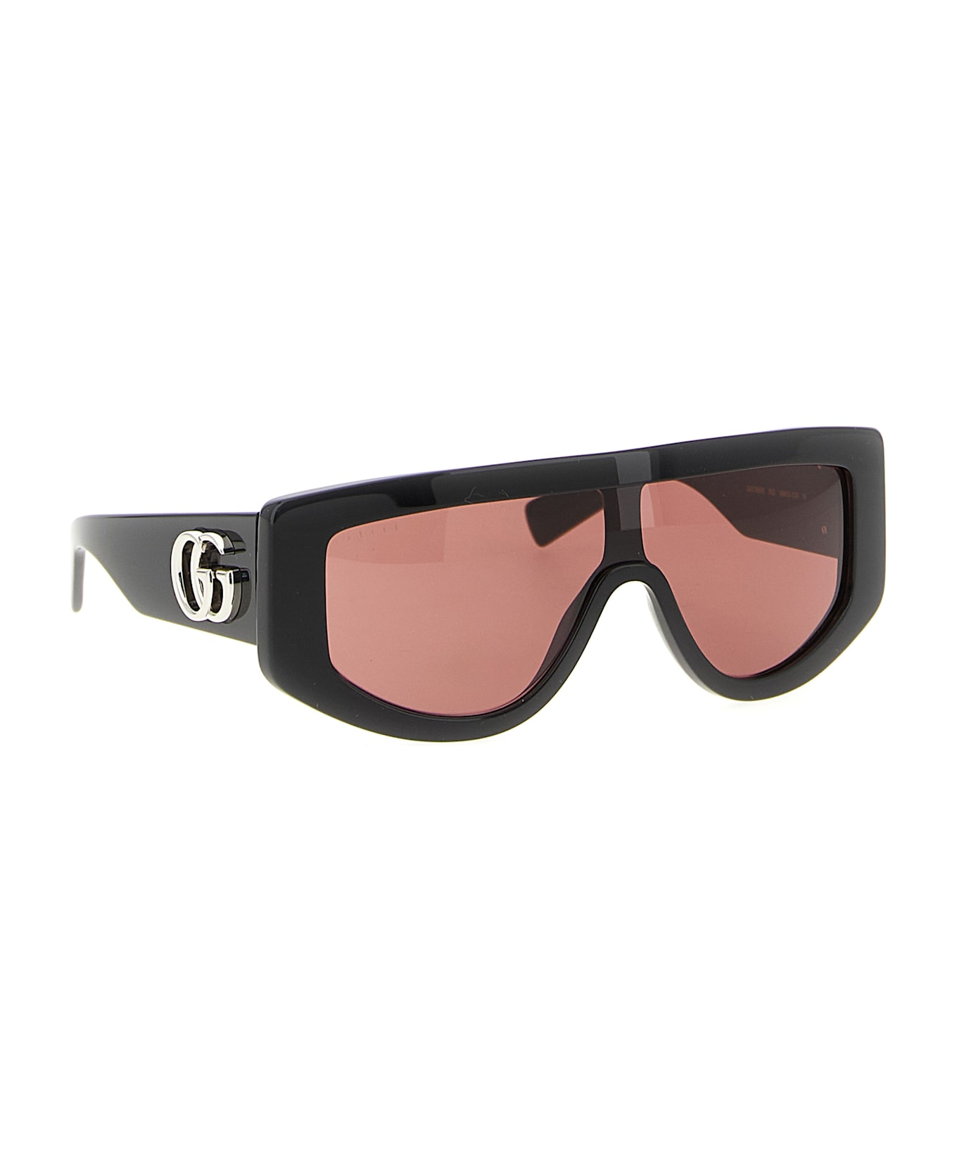 Gucci Rectangular Sunglasses - Black  