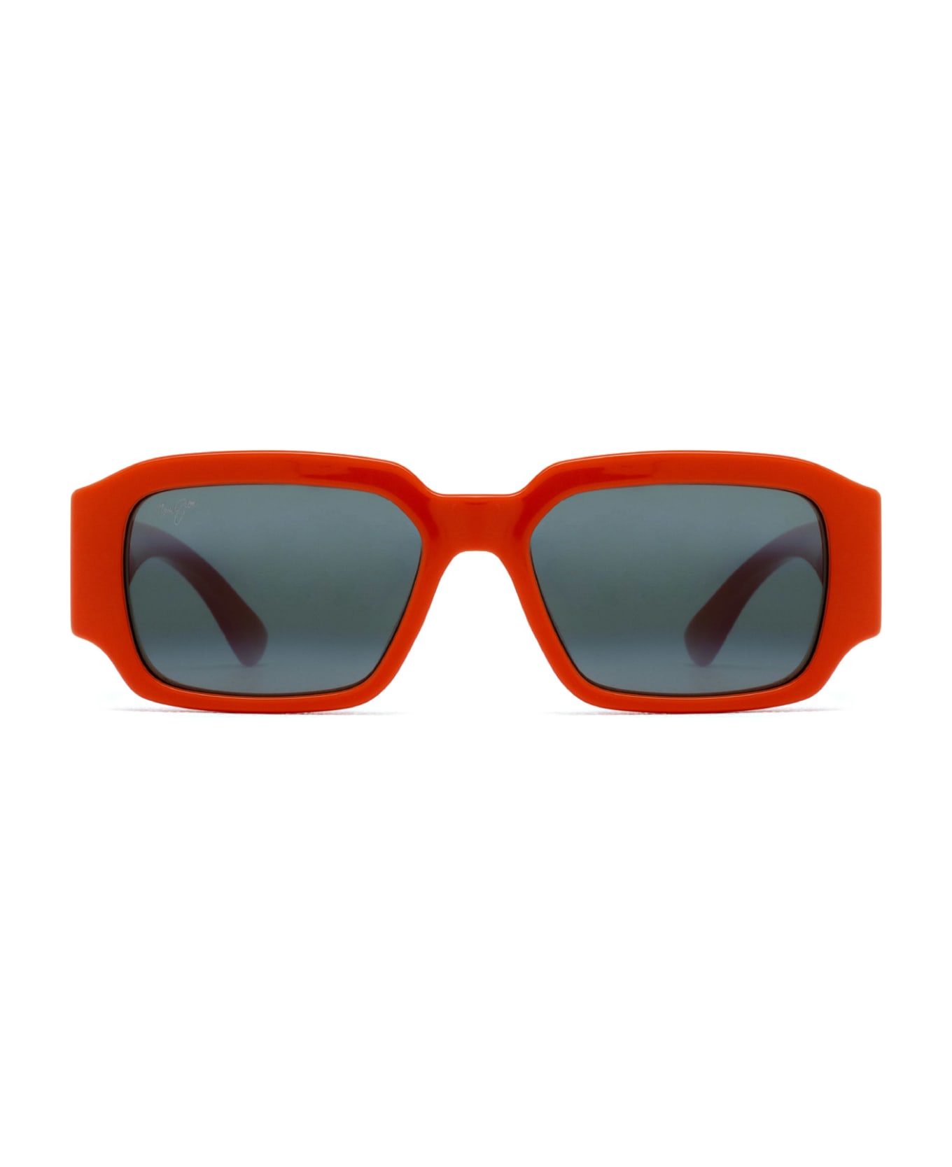 Maui Jim Mj639 Shiny Orange Sunglasses - Shiny Orange