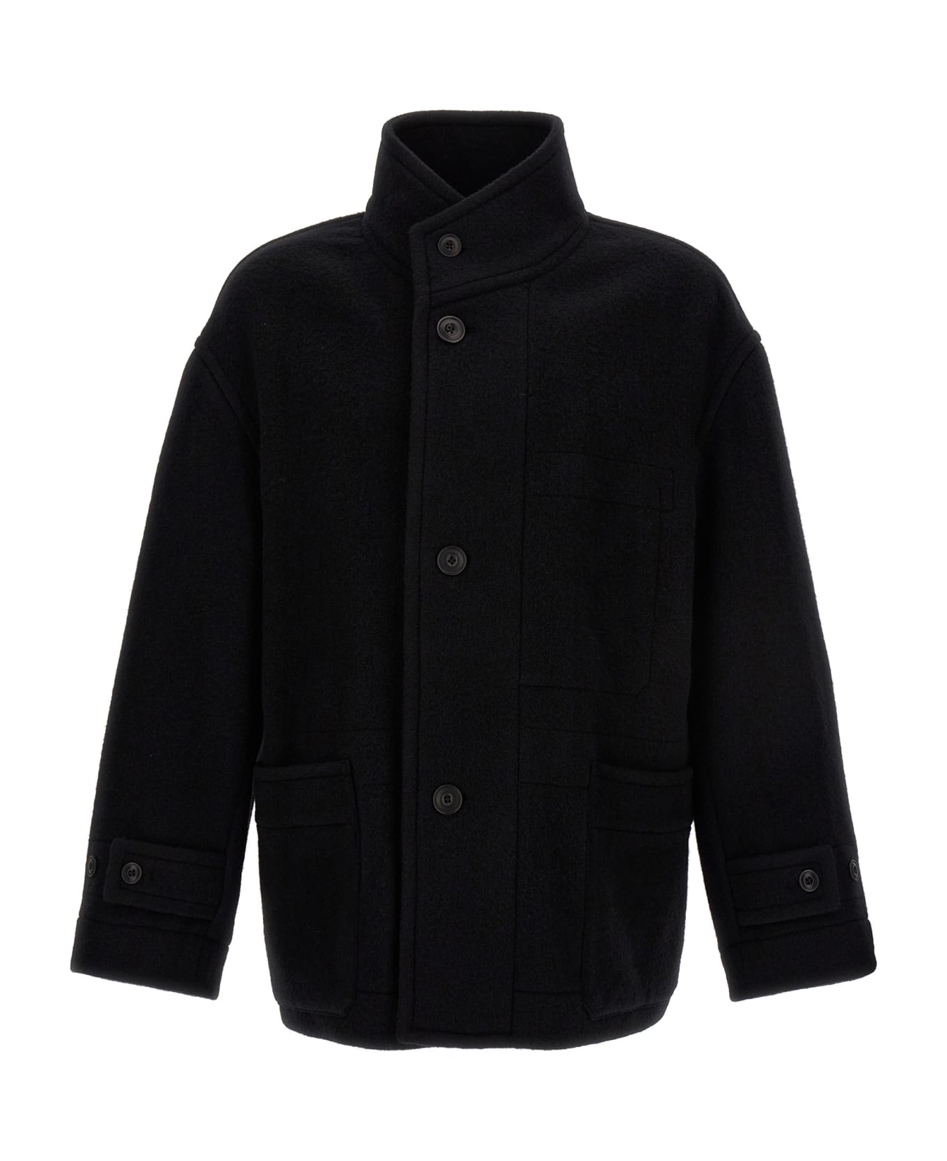 ジャケット・アウター LEMAIRE BOXY DUFFLE COAT lemaire-boxy-duffle