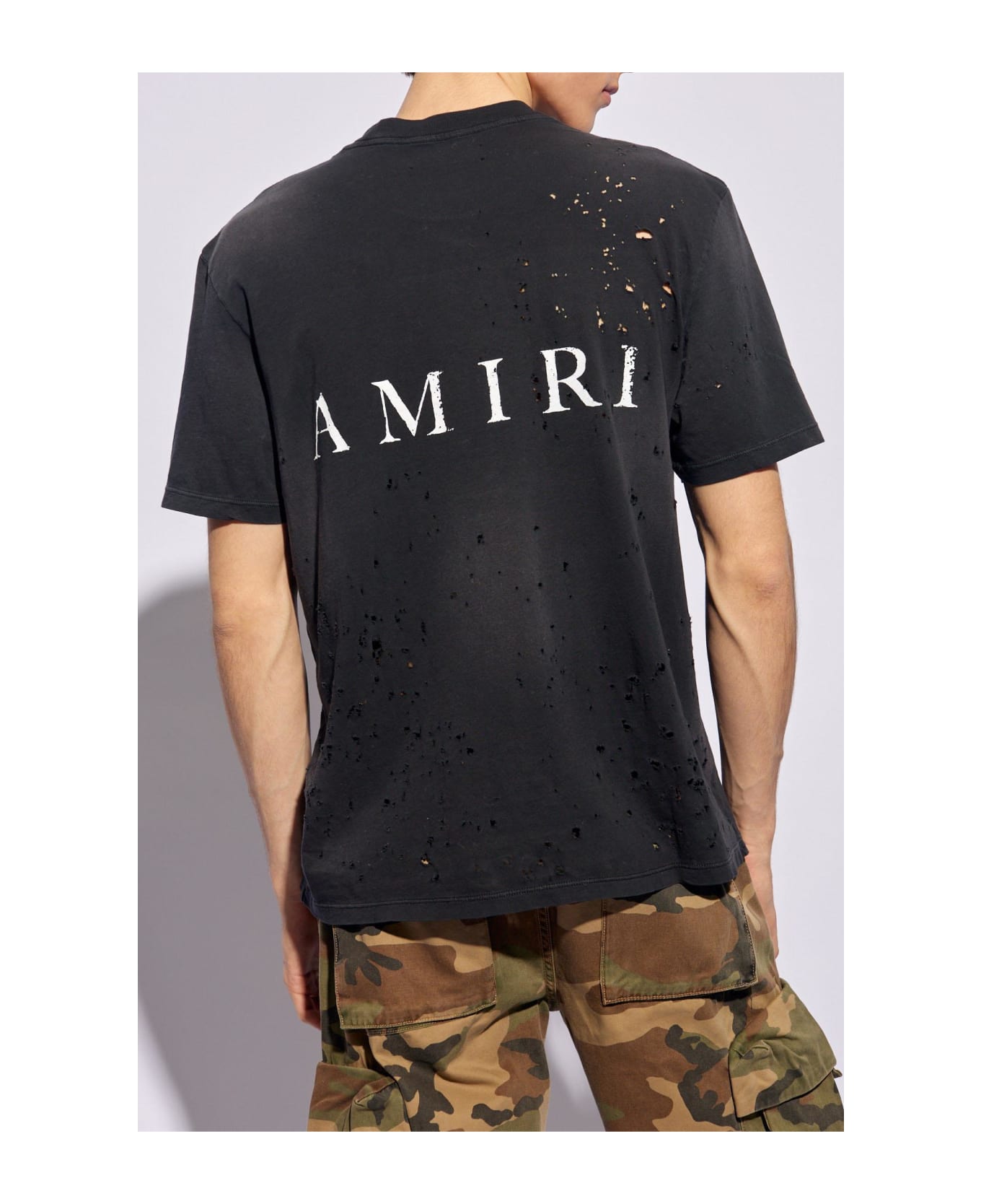AMIRI T-shirt With Logo - Nero