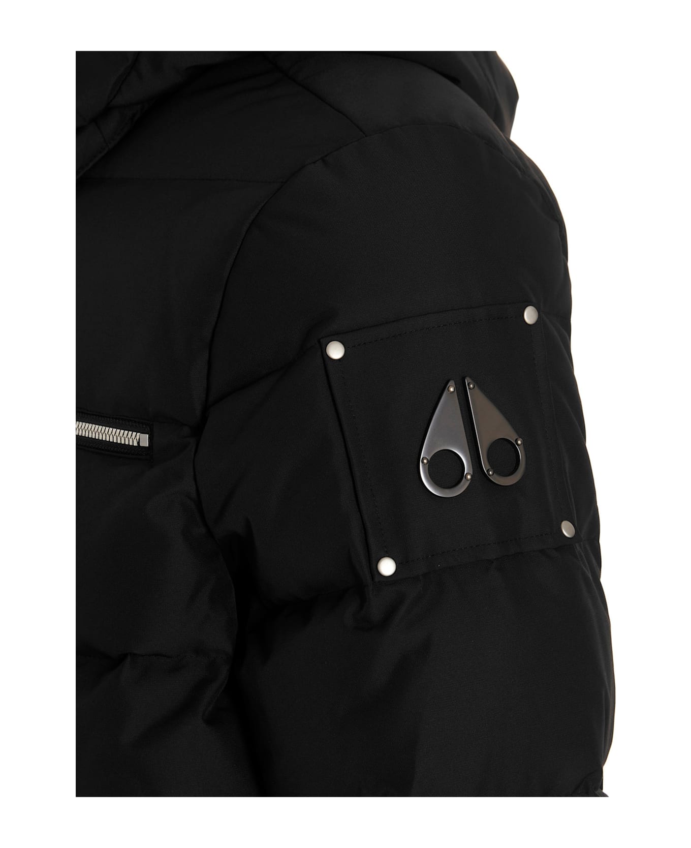 Moose Knuckles 'cloud' Down Jacket - Black  