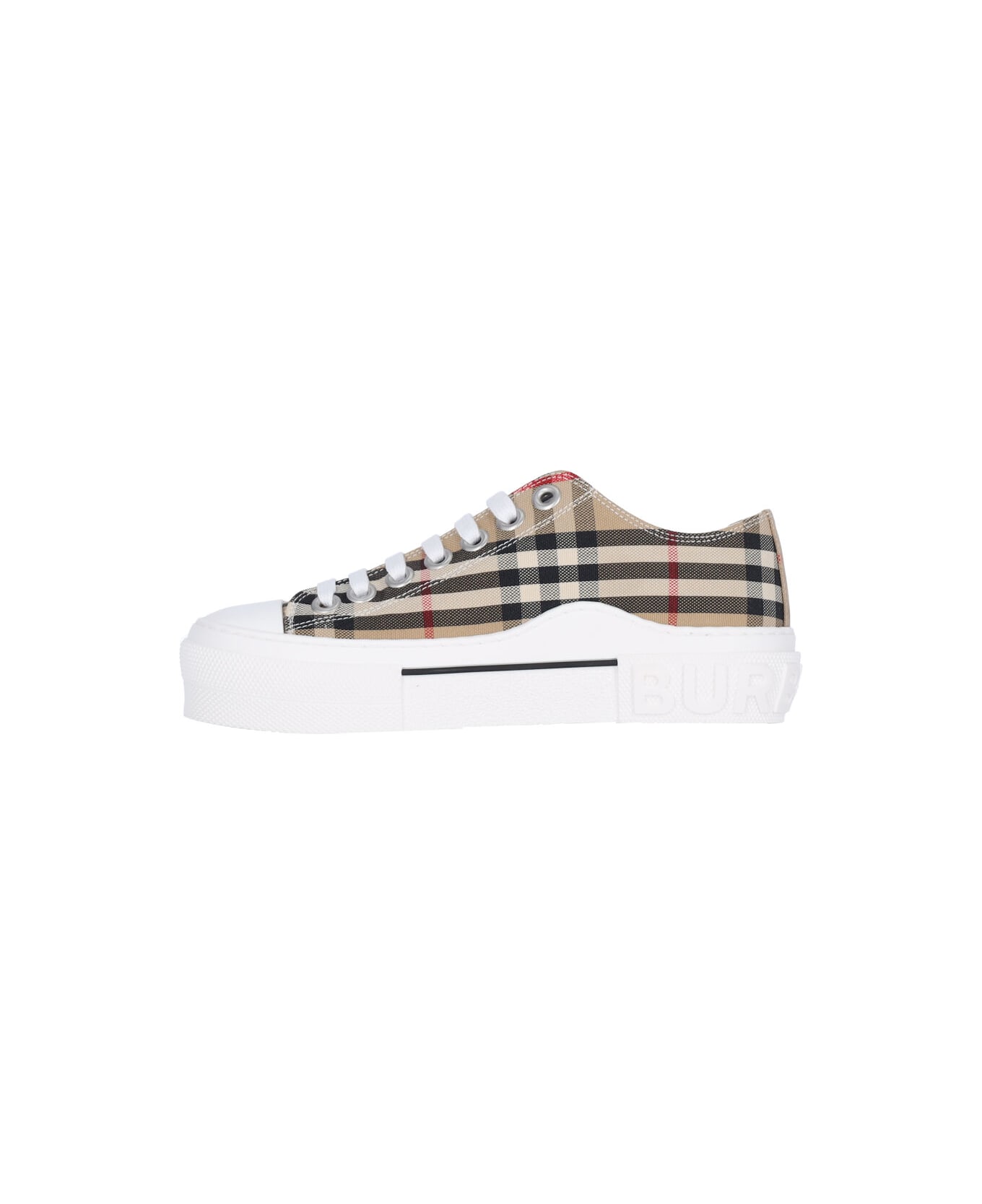 Burberry 'vintage Check' Sneakers - NEUTRALS