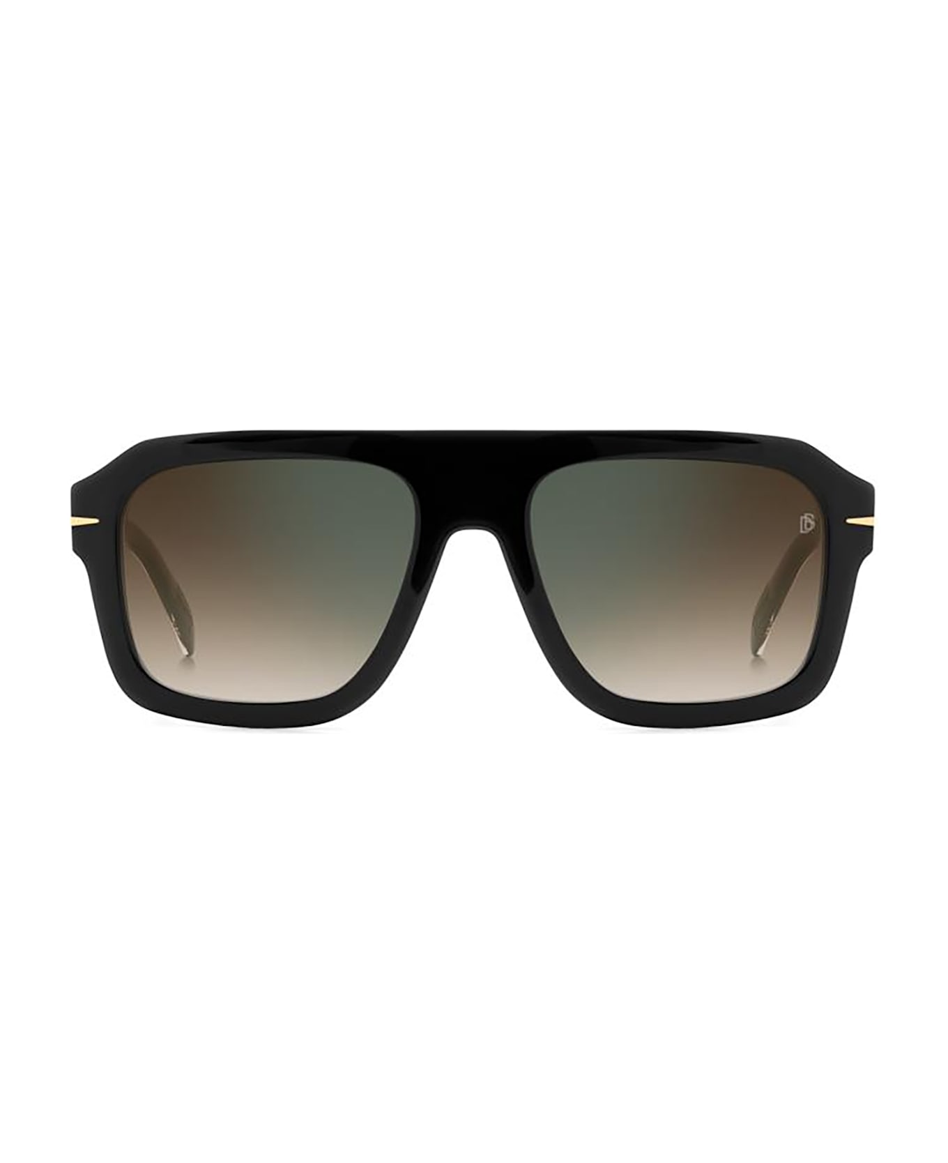 DB Eyewear by David Beckham DB 7127/S Sunglasses - /qy Black Gold