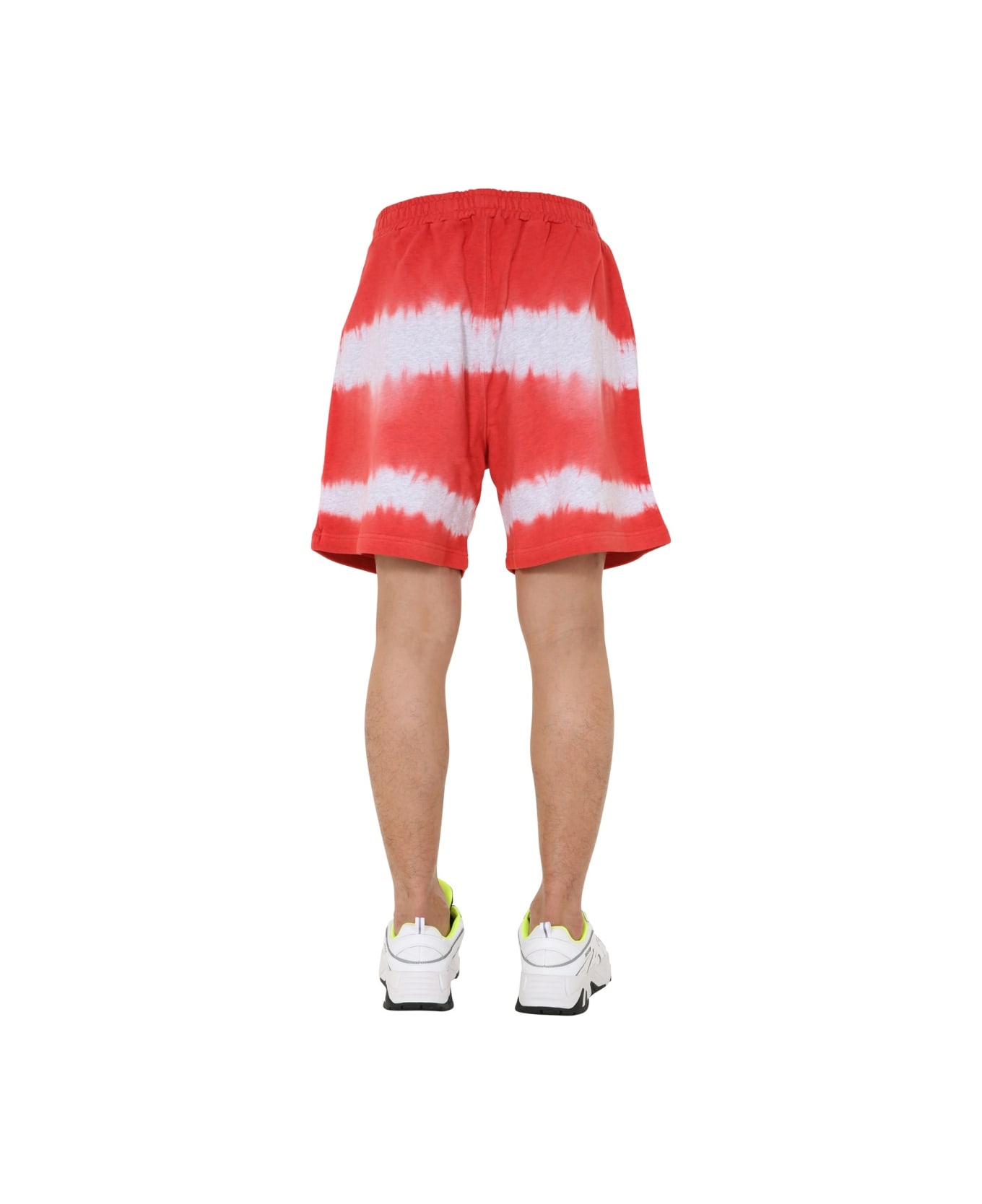 MSGM Bermuda With Coulisse - RED