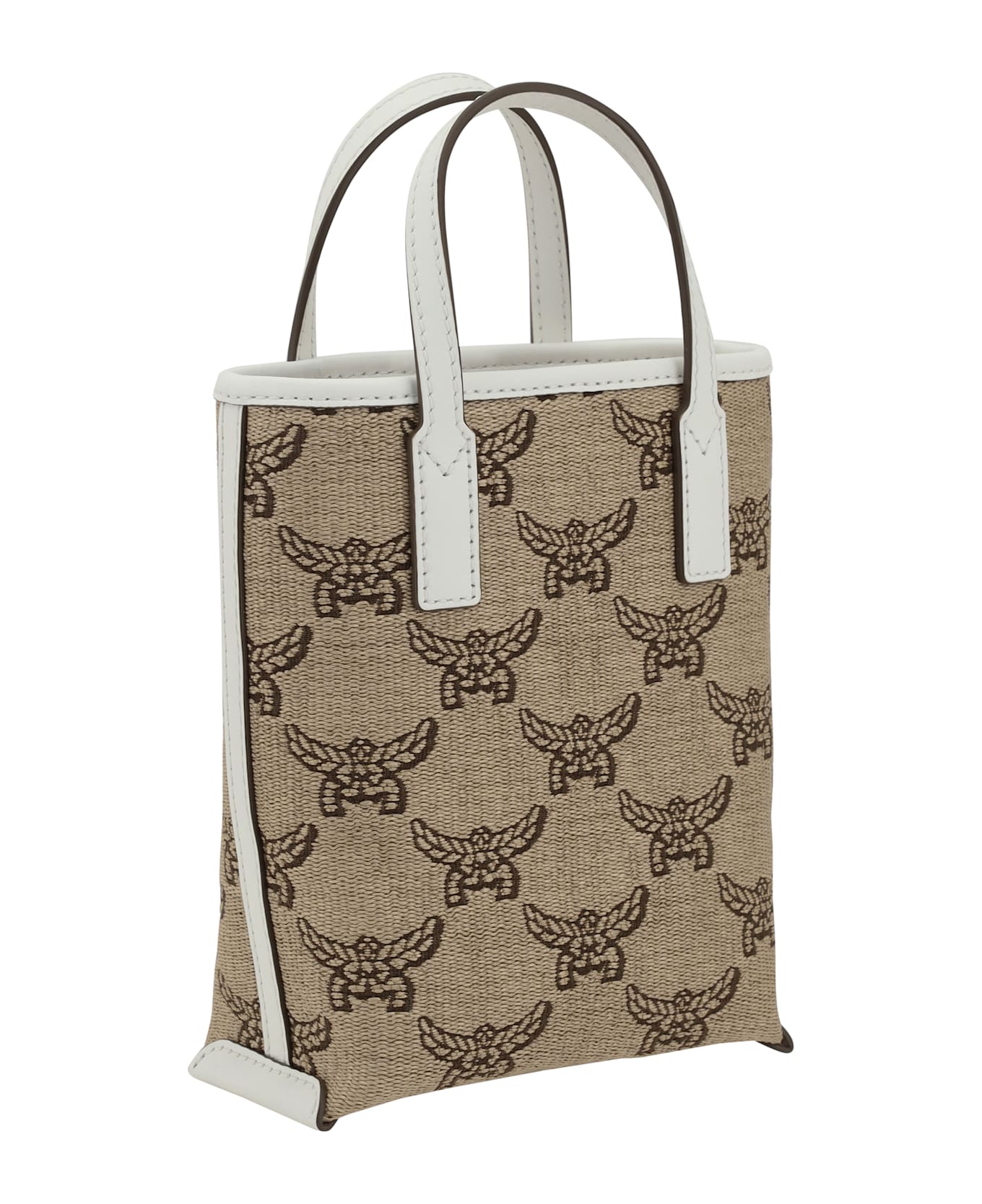 MCM Raffia Tote Bag