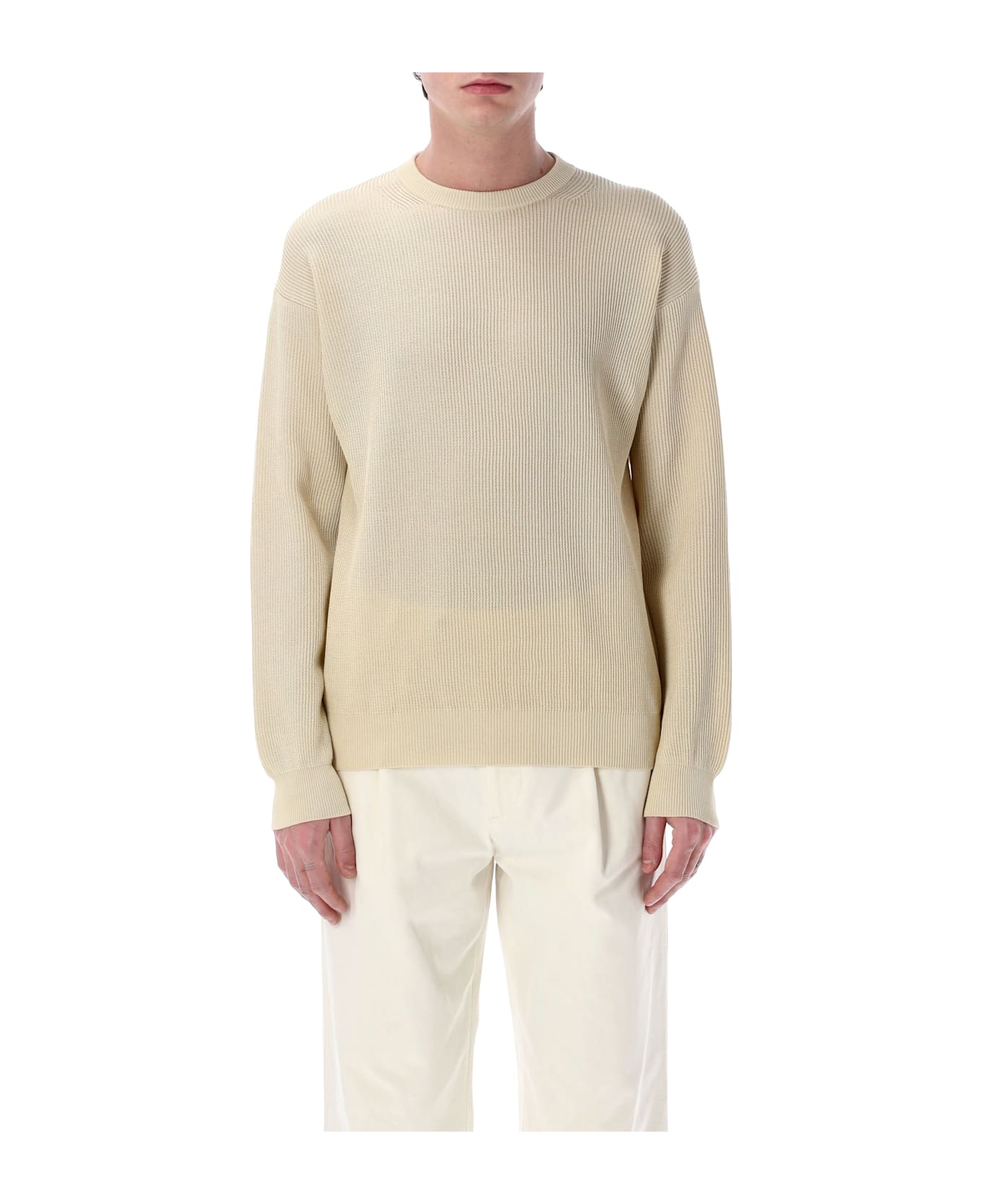 Auralee Flat Yarn Sweatshirt - IVORY