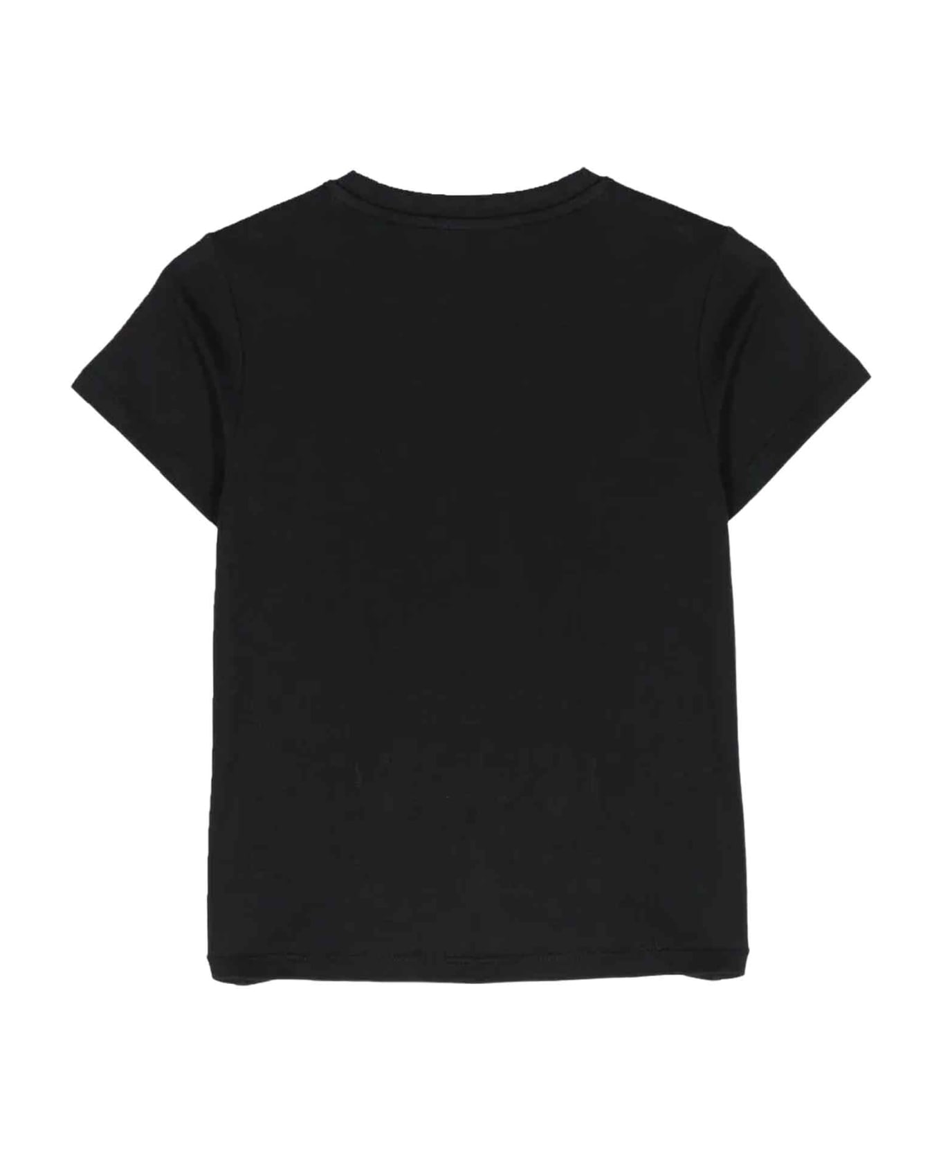 DKNY Black T-shirt Girl - B Nero Tシャツ＆ポロシャツ