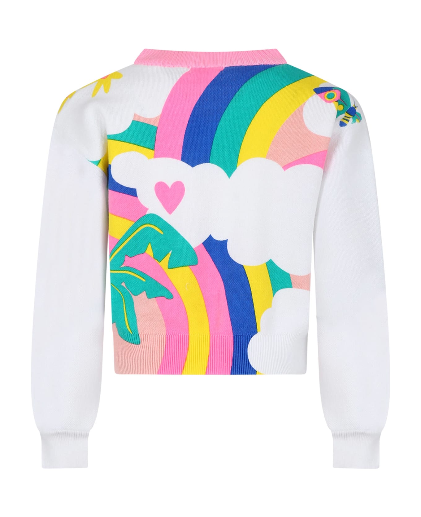 Billieblush Multicolored Sweater For Girl - Multicolor ニットウェア＆スウェットシャツ