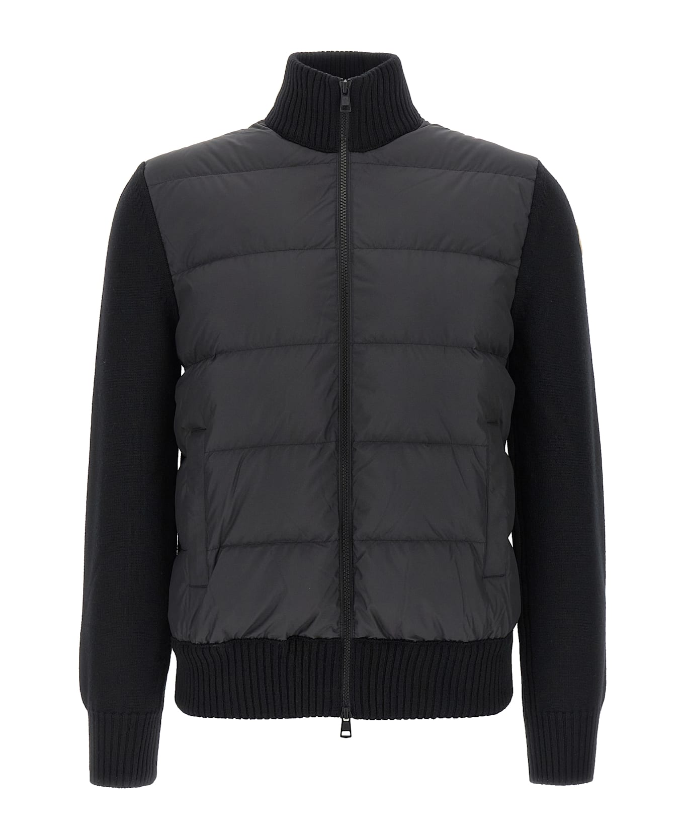 Moncler Padded Cardigan - Black  