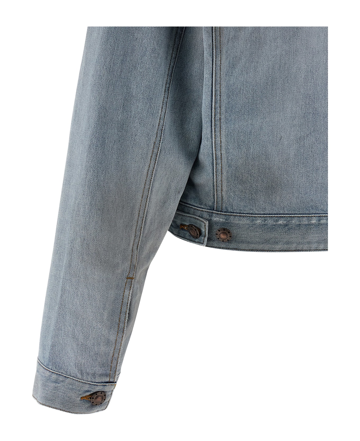 Balenciaga Double Layer Jacket - Light Blue