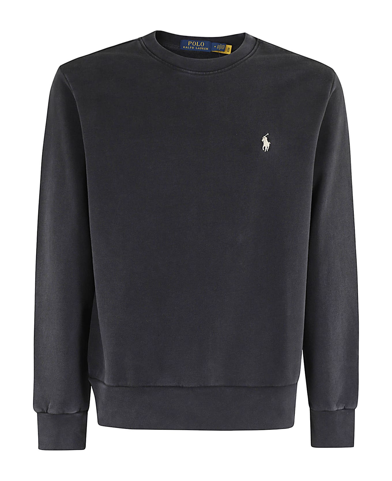 Polo Ralph Lauren Long Sleeve Sweatshirt - Faded Black Canvas フリース