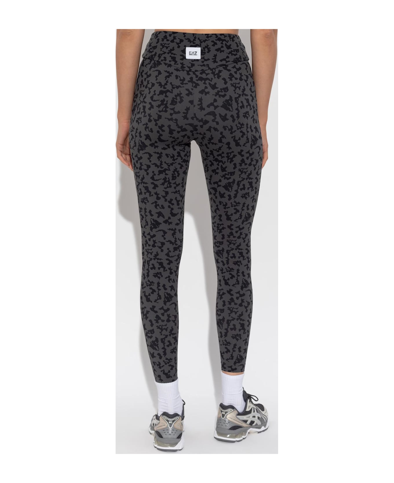 EA7 Emporio Armani Leggings With Logo - Multicolor